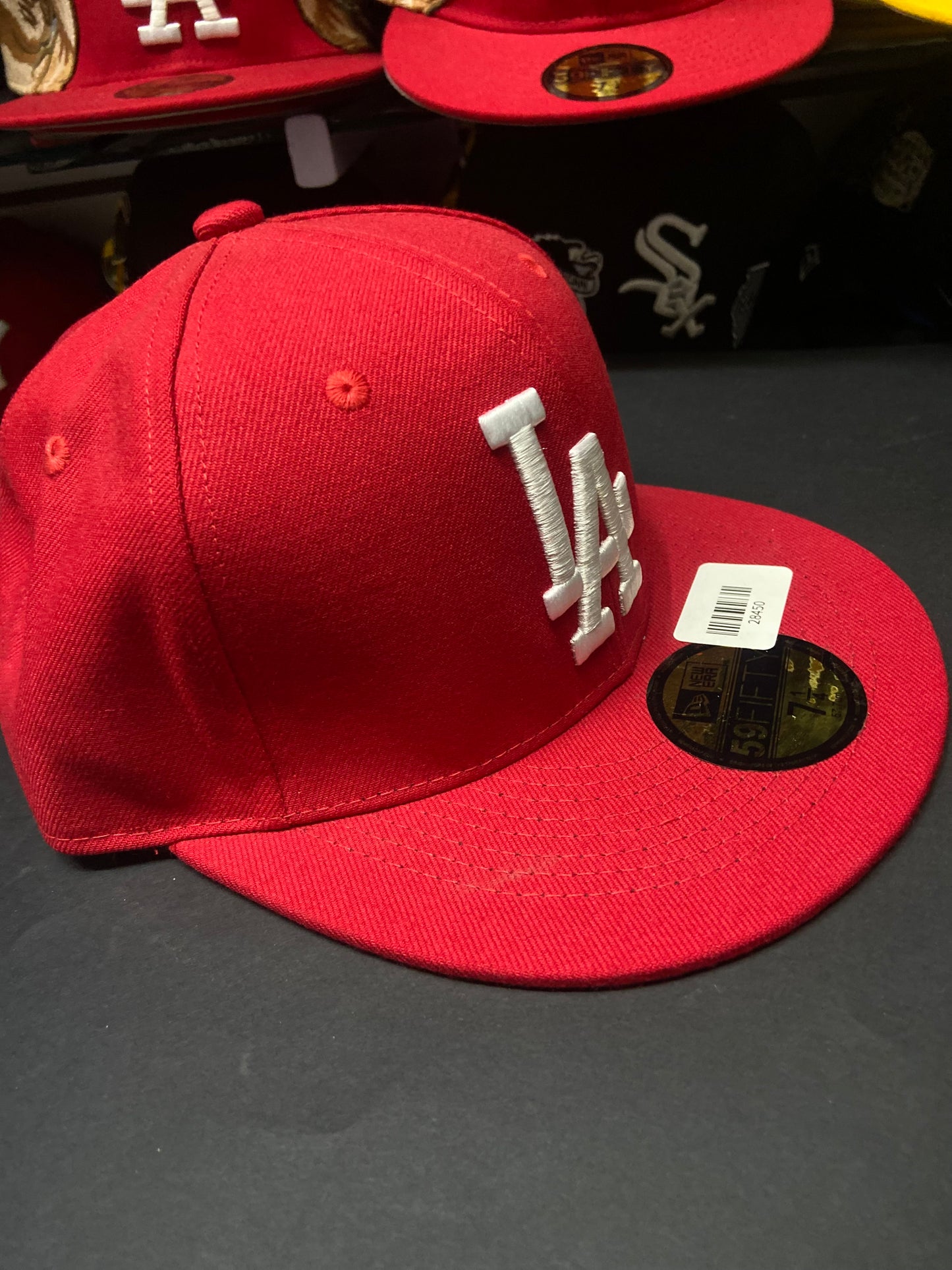 🔥 Gorra N 59FIFTY Los Angeles Dodgers Roja 🔥