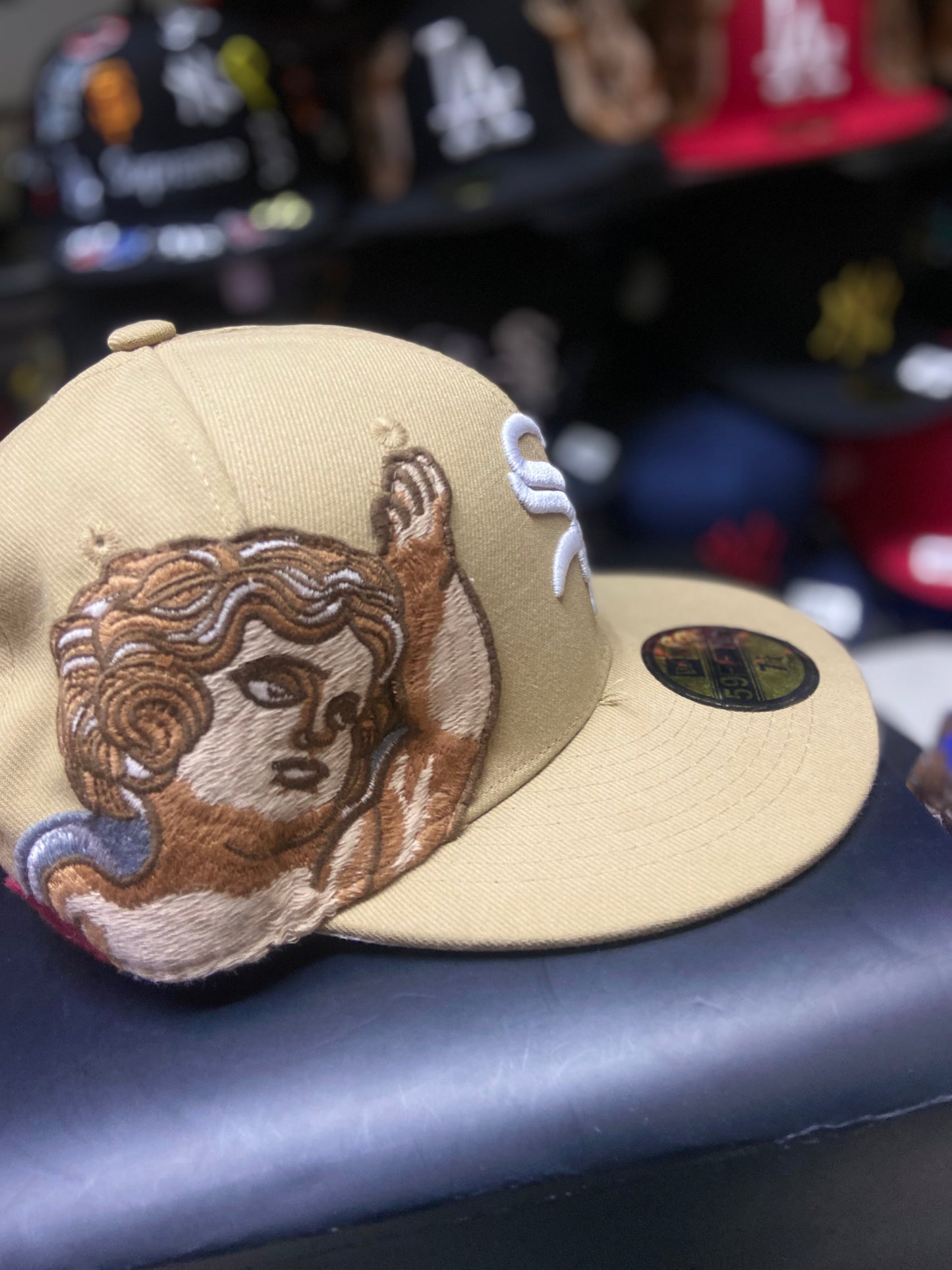 🔥 Gorra 59FIFTY Beige - White Sox 🔥