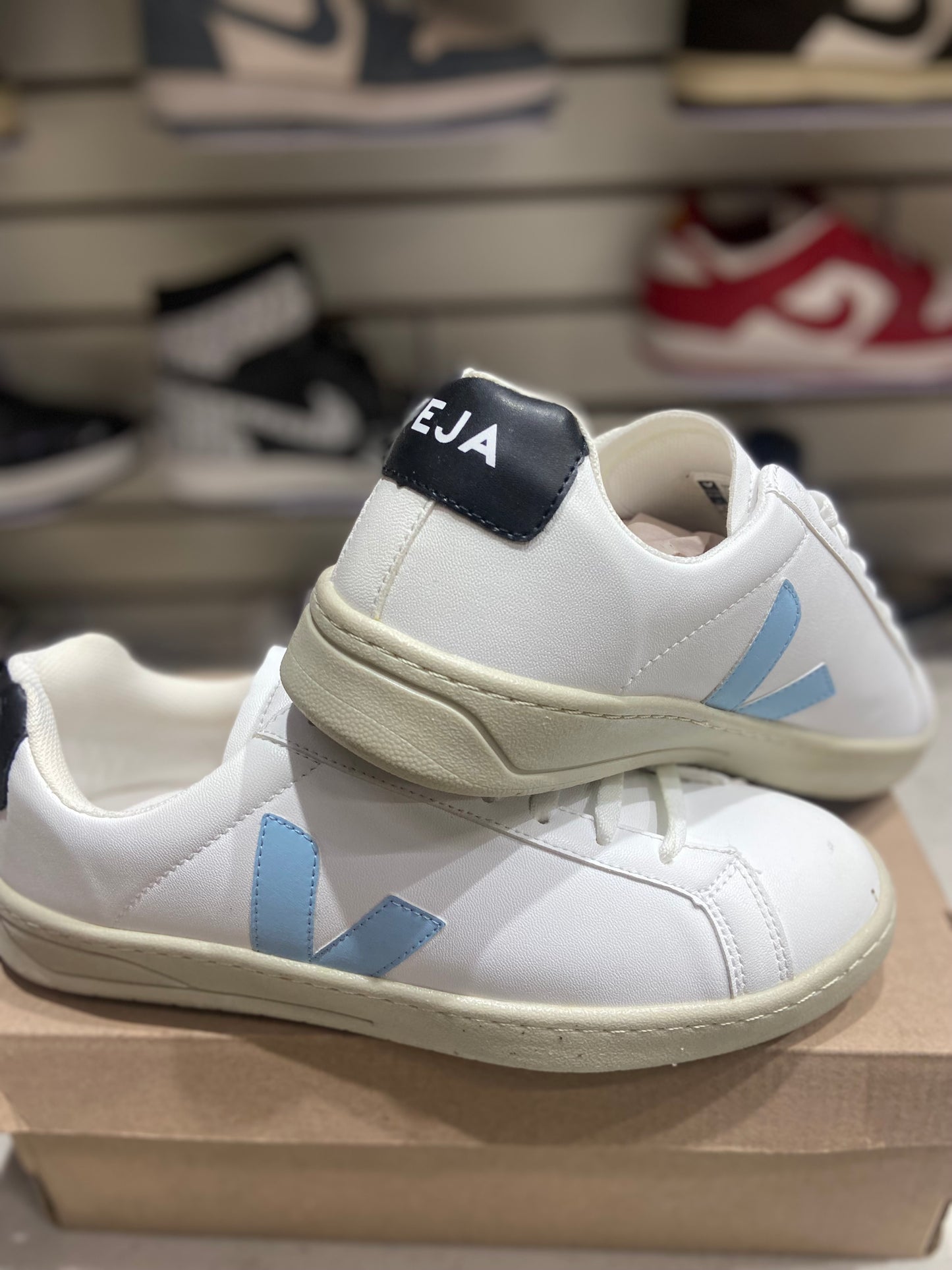 TENIS NACIONAL TIPO VEJA AZUL