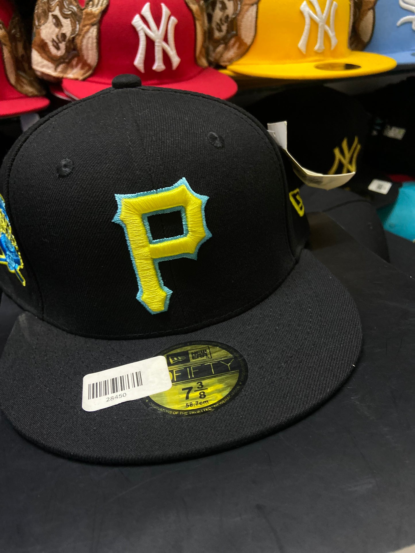 🔥 Gorra 59FIFTY Pittsburgh Pirates Negra 🔥