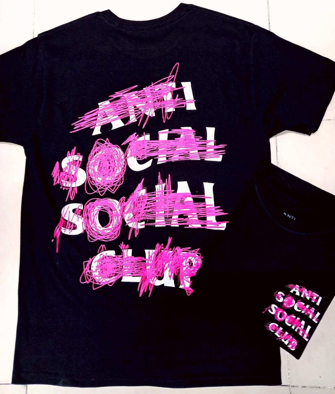 PLAYERA ANTI SOCIAL CLUB GRAFITI
