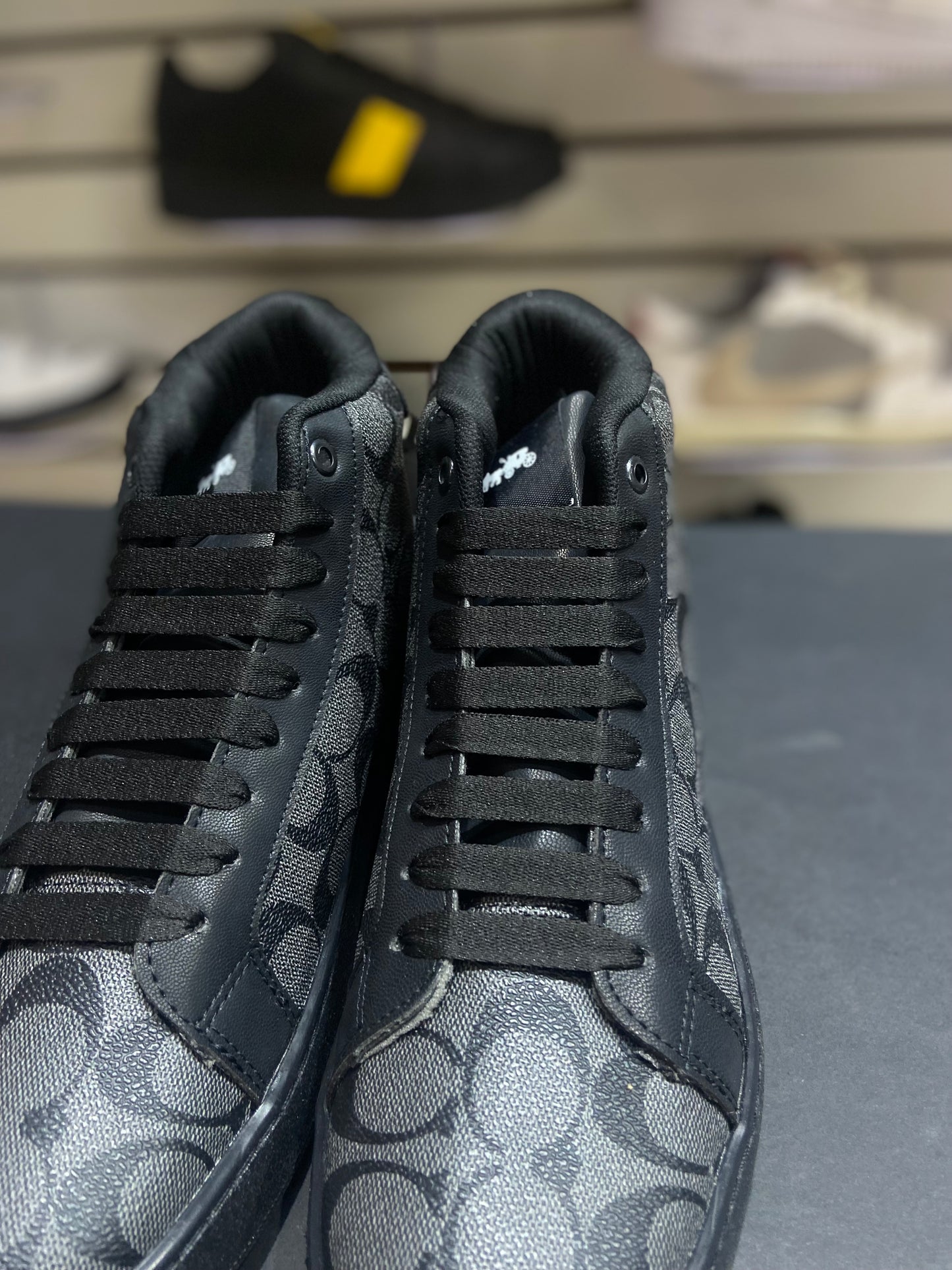 TENIS NACIONAL TIPO COACH NEGRO BOTA