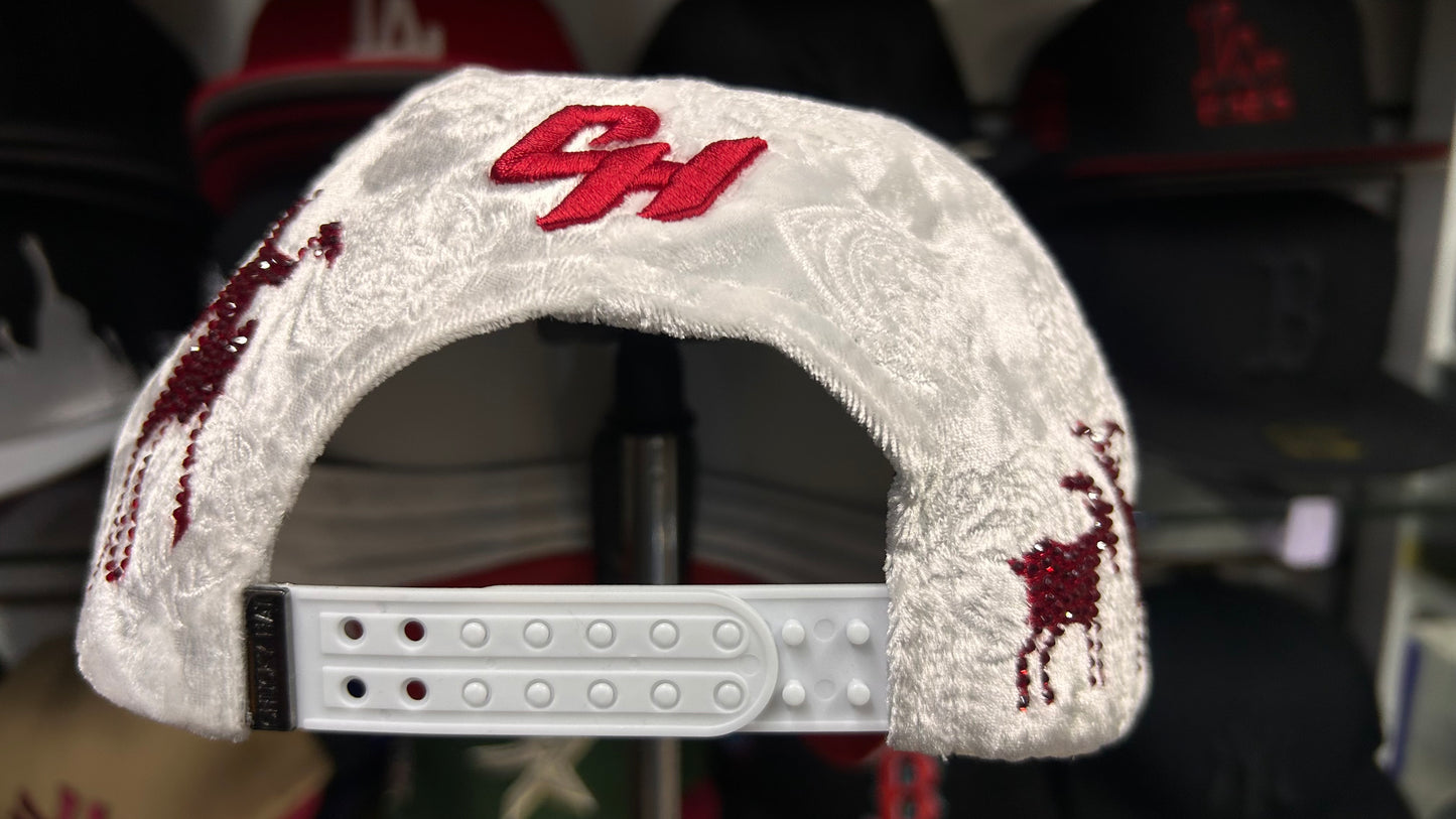 Lucifer Version 2 White Velvet de Chucky Hats