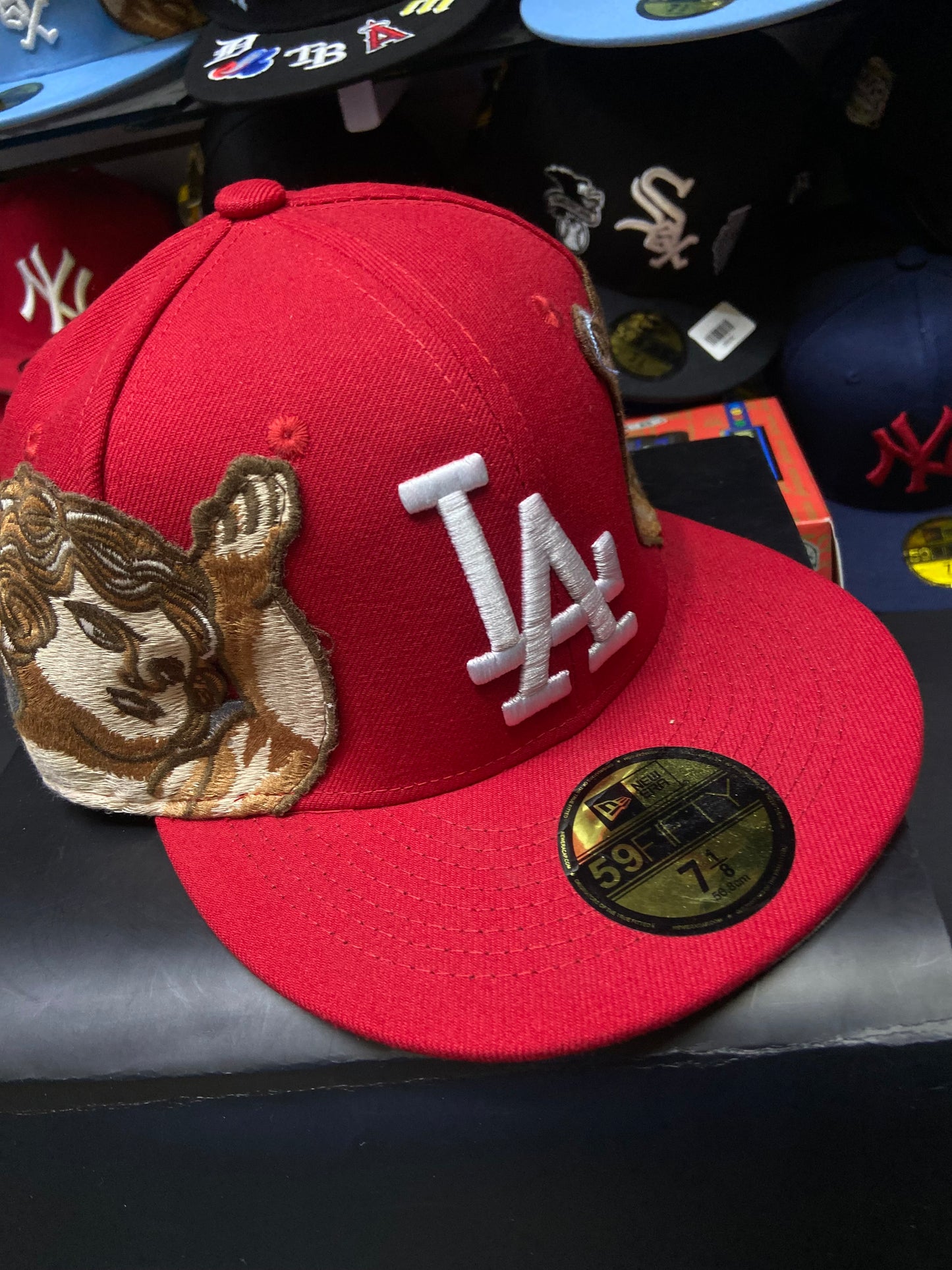 🔥 Gorra 59FIFTY – LA Dodgers x Diseño Ángel