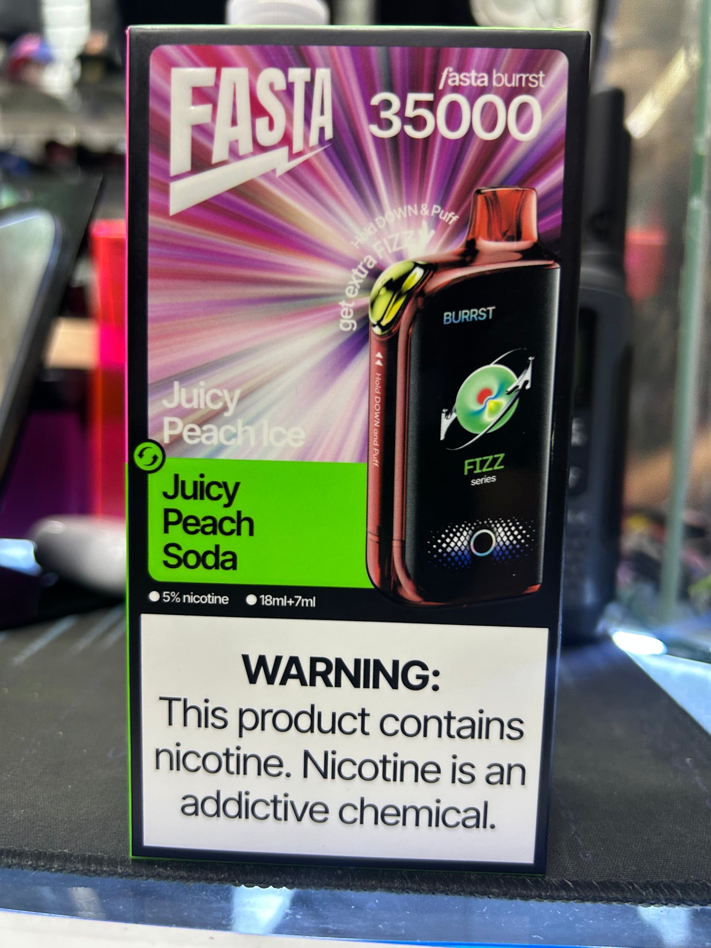 Fasta FASTA melocotón Jugoso