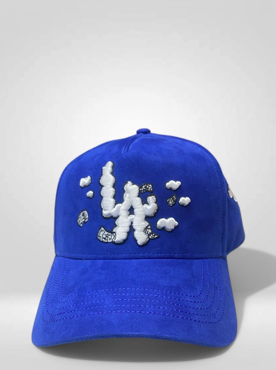 Gorra 31 Hats azul gamuza