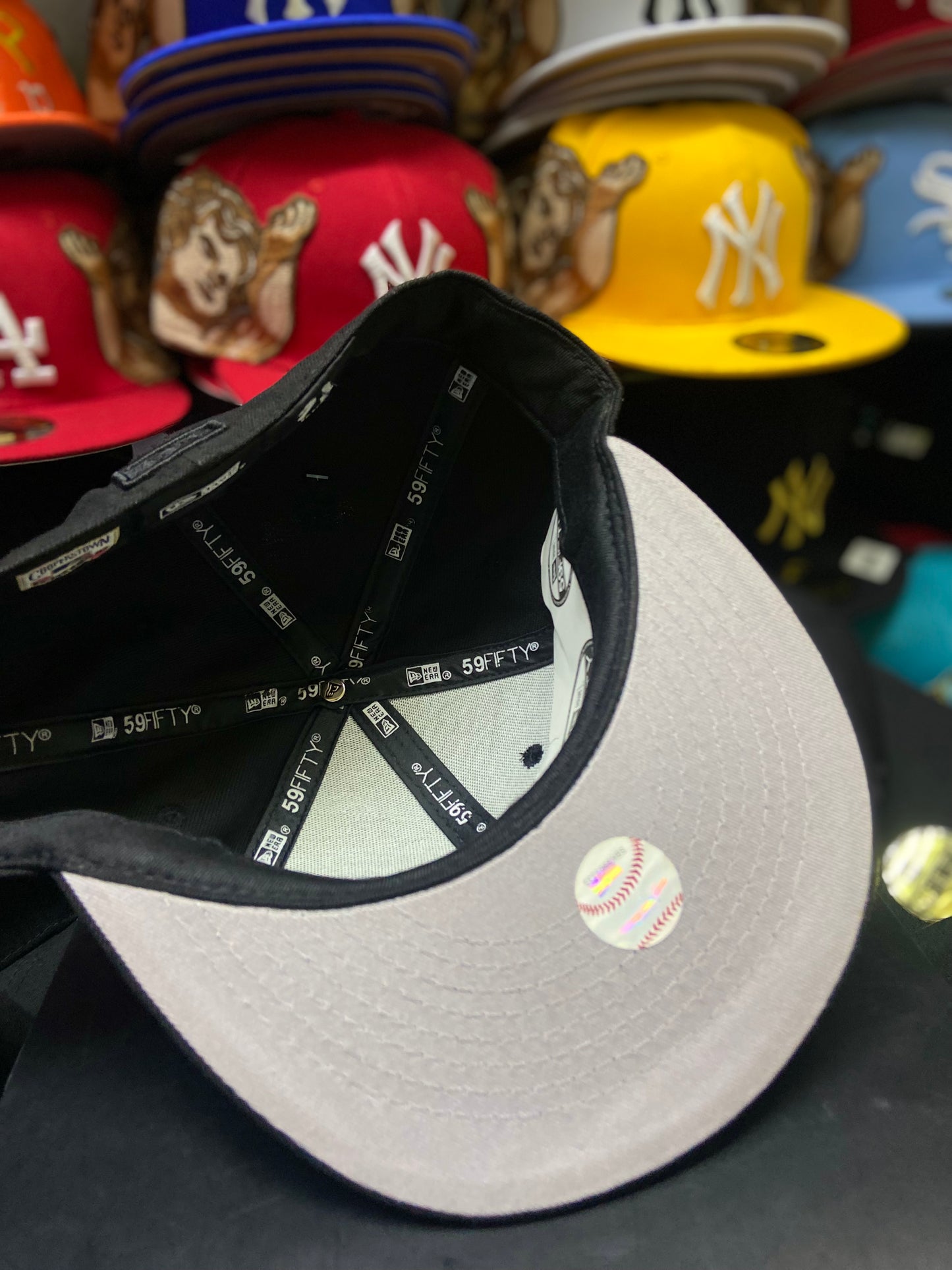 🔥 Gorra Top Quality - New York Yankees 59FIFTY (All Black) 🔥