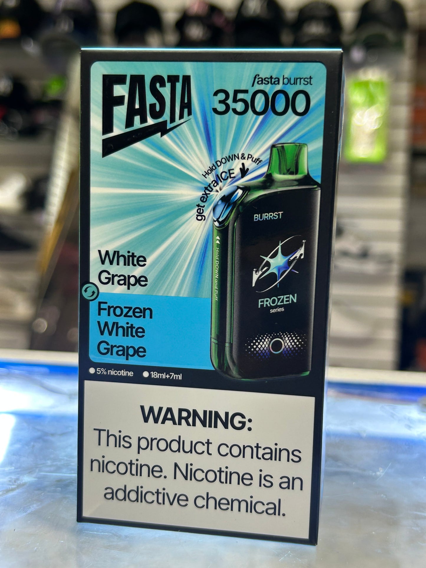 PLUMA FASTA UVA BLANCA