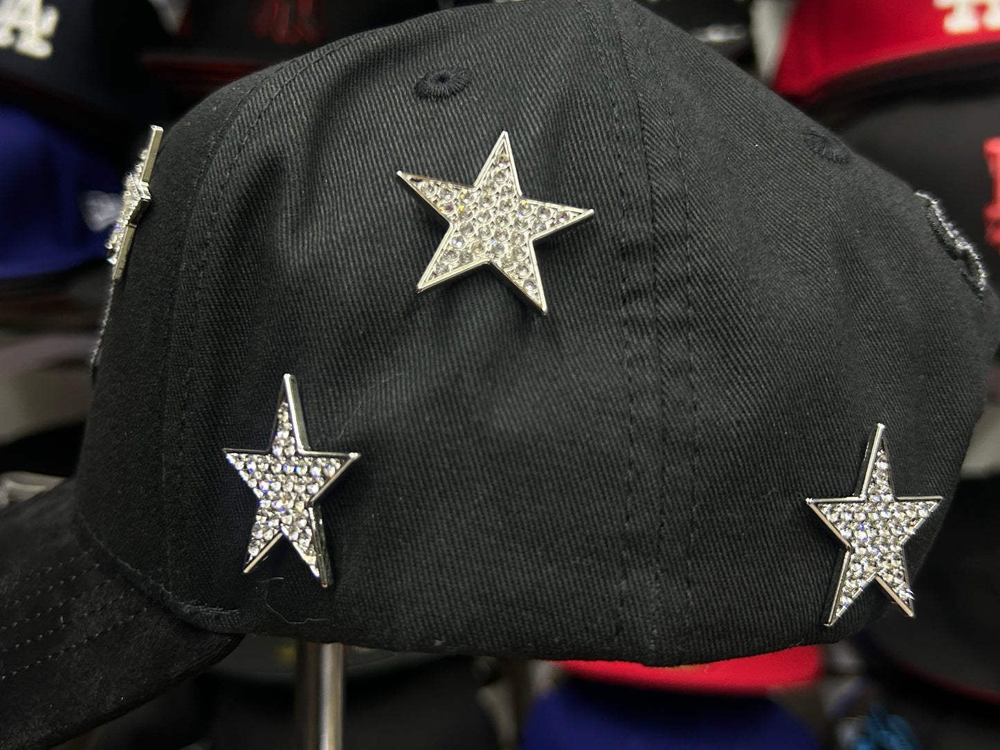 NY Silver star hats