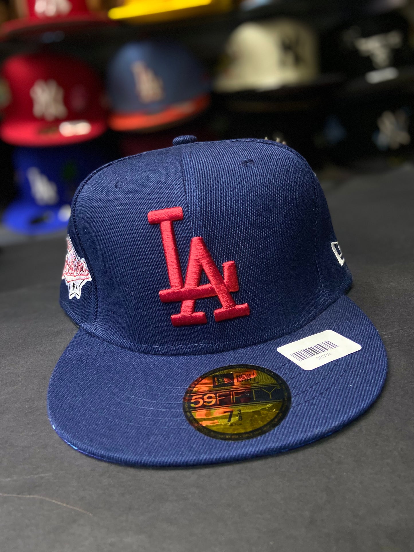 Gorra 59FIFTY – Los Angeles Dodgers Navy/Red Series Edition