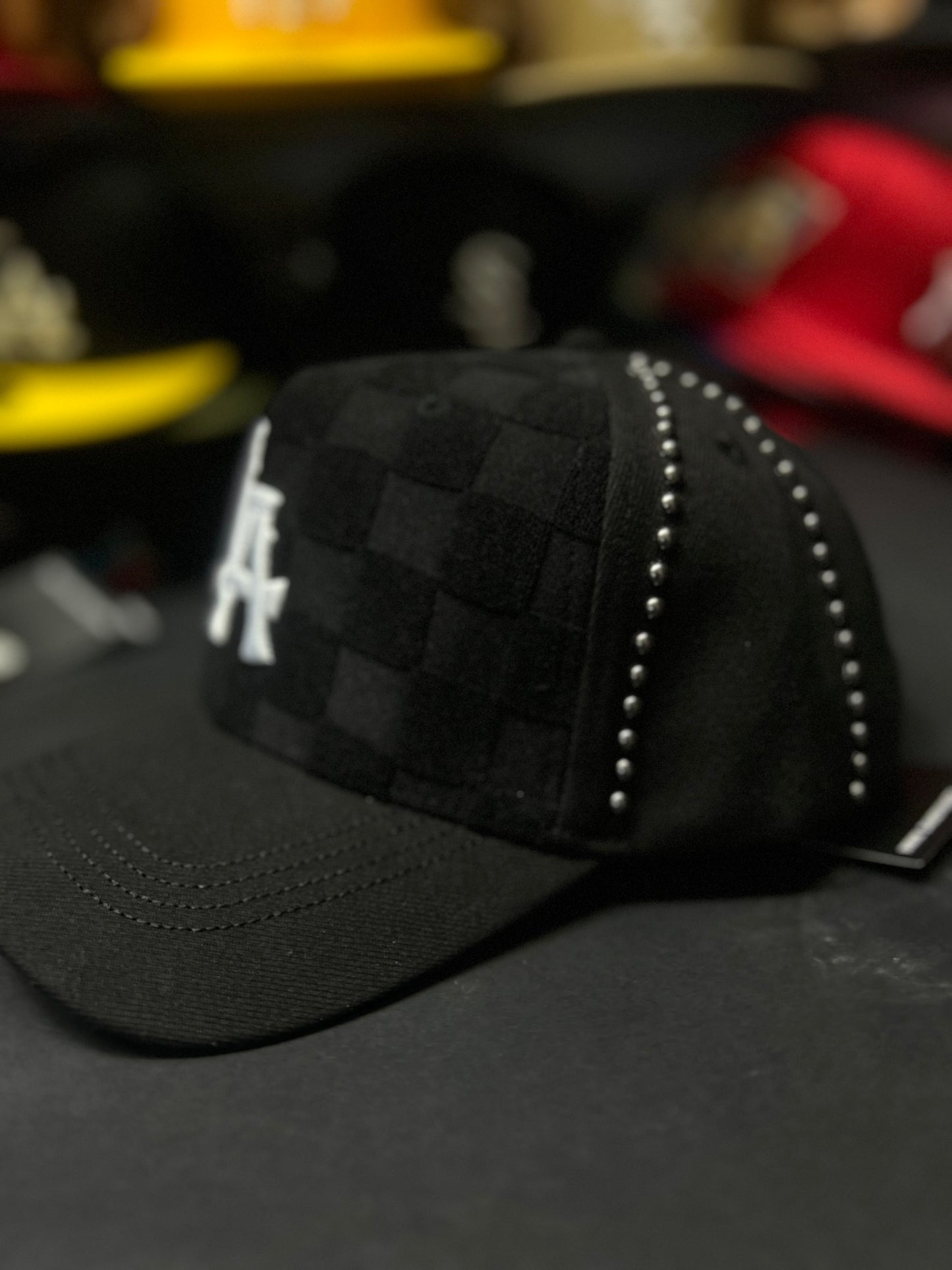 Gorra “LA Checker Black” | Dandy Hats Edición Exclusiva