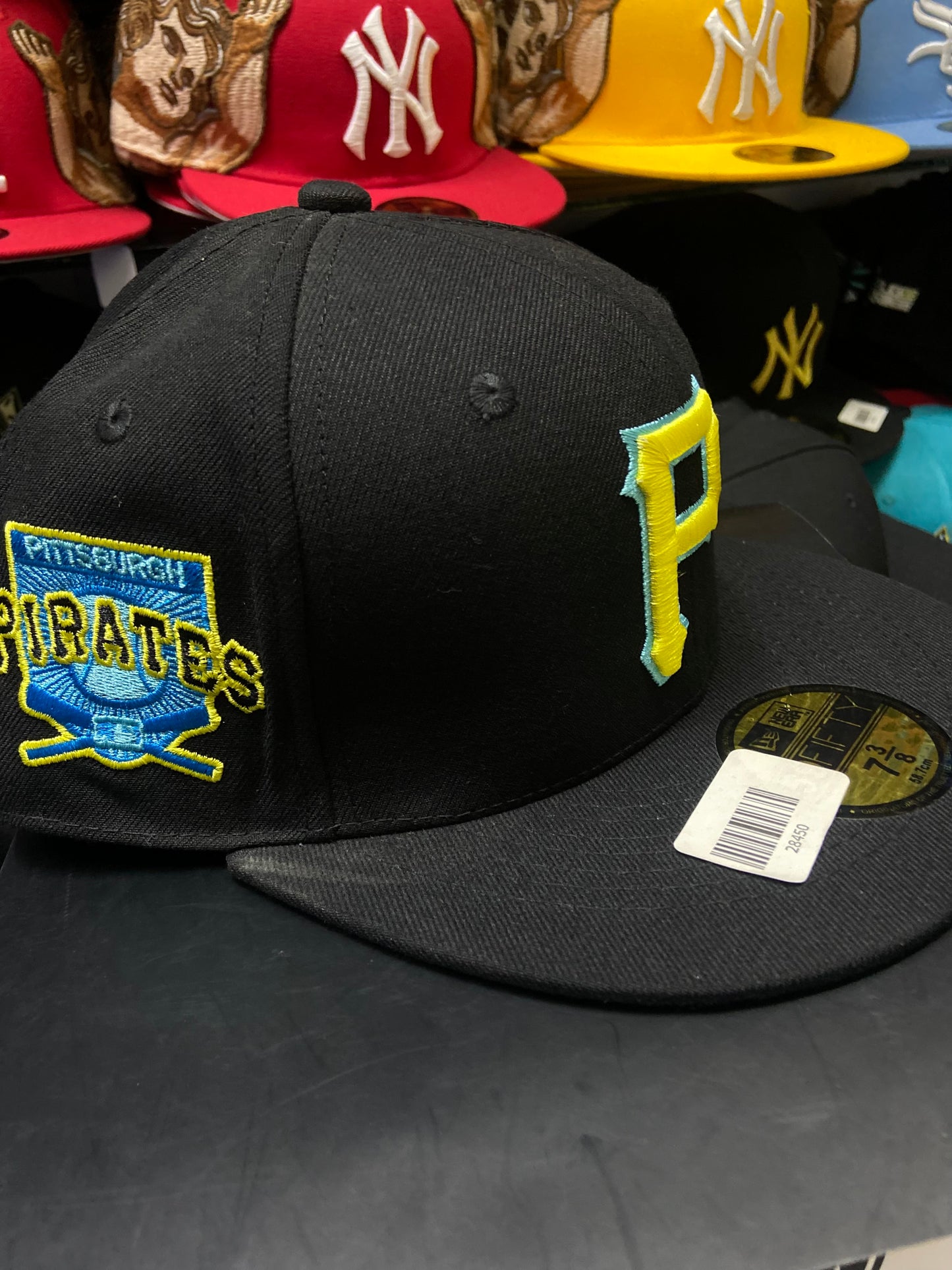 🔥 Gorra 59FIFTY Pittsburgh Pirates Negra 🔥