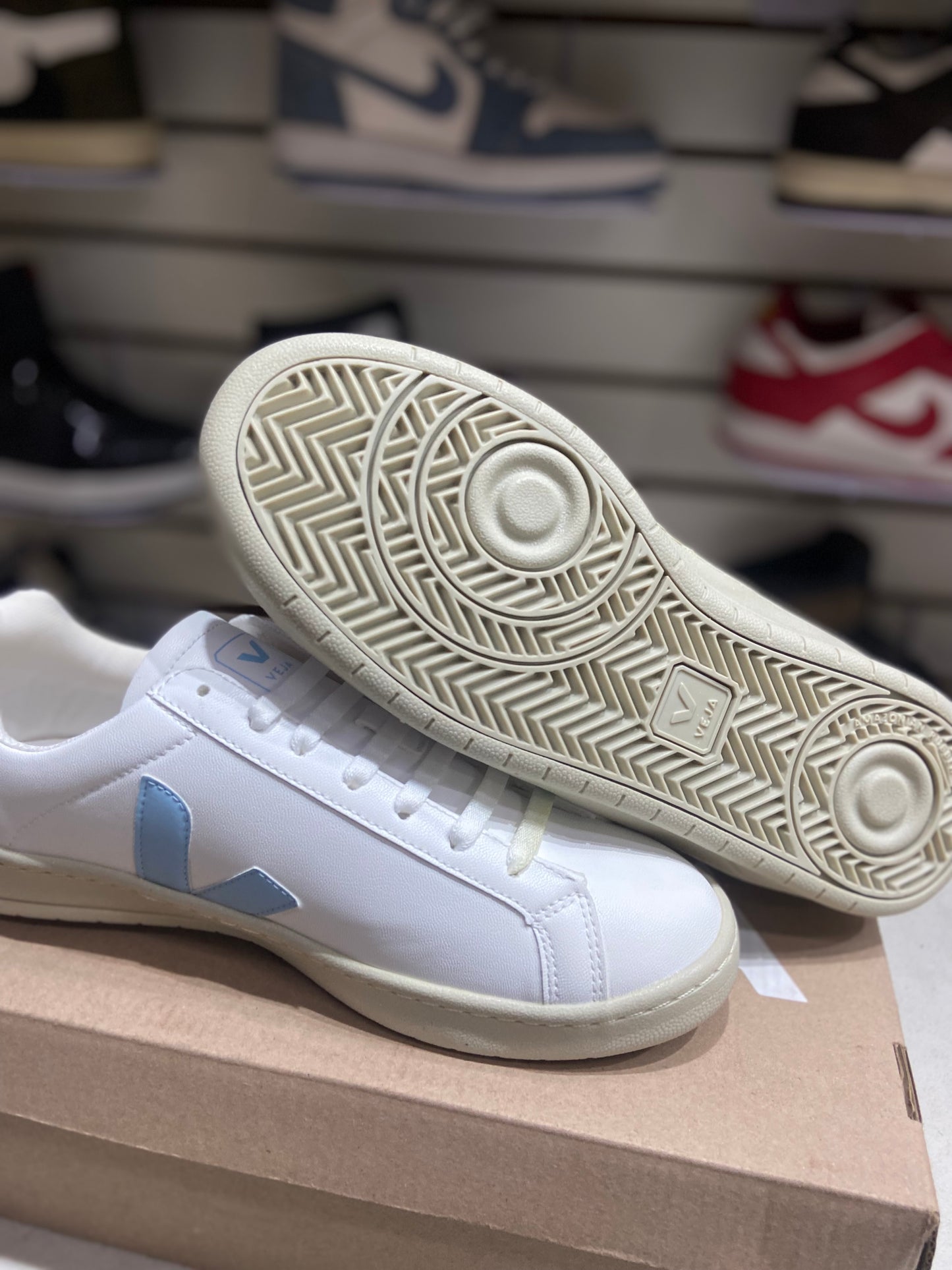 TENIS NACIONAL TIPO VEJA AZUL