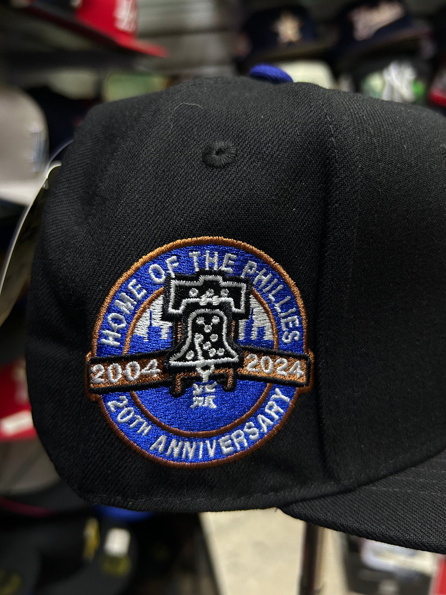 Gorra New Era 59FIFTY Philadelphia Phillies 20th Anniversary Negro