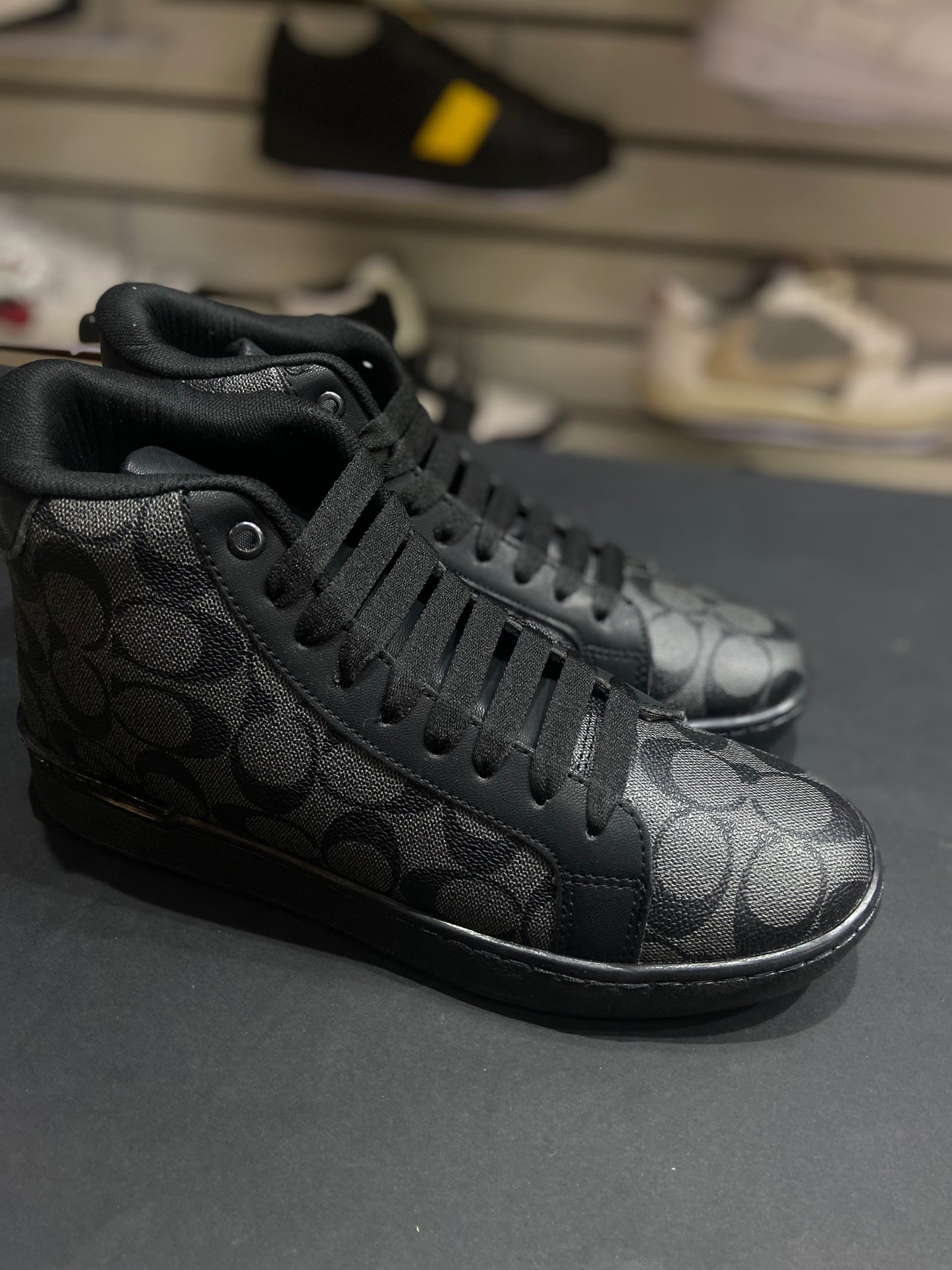 TENIS NACIONAL TIPO COACH NEGRO BOTA