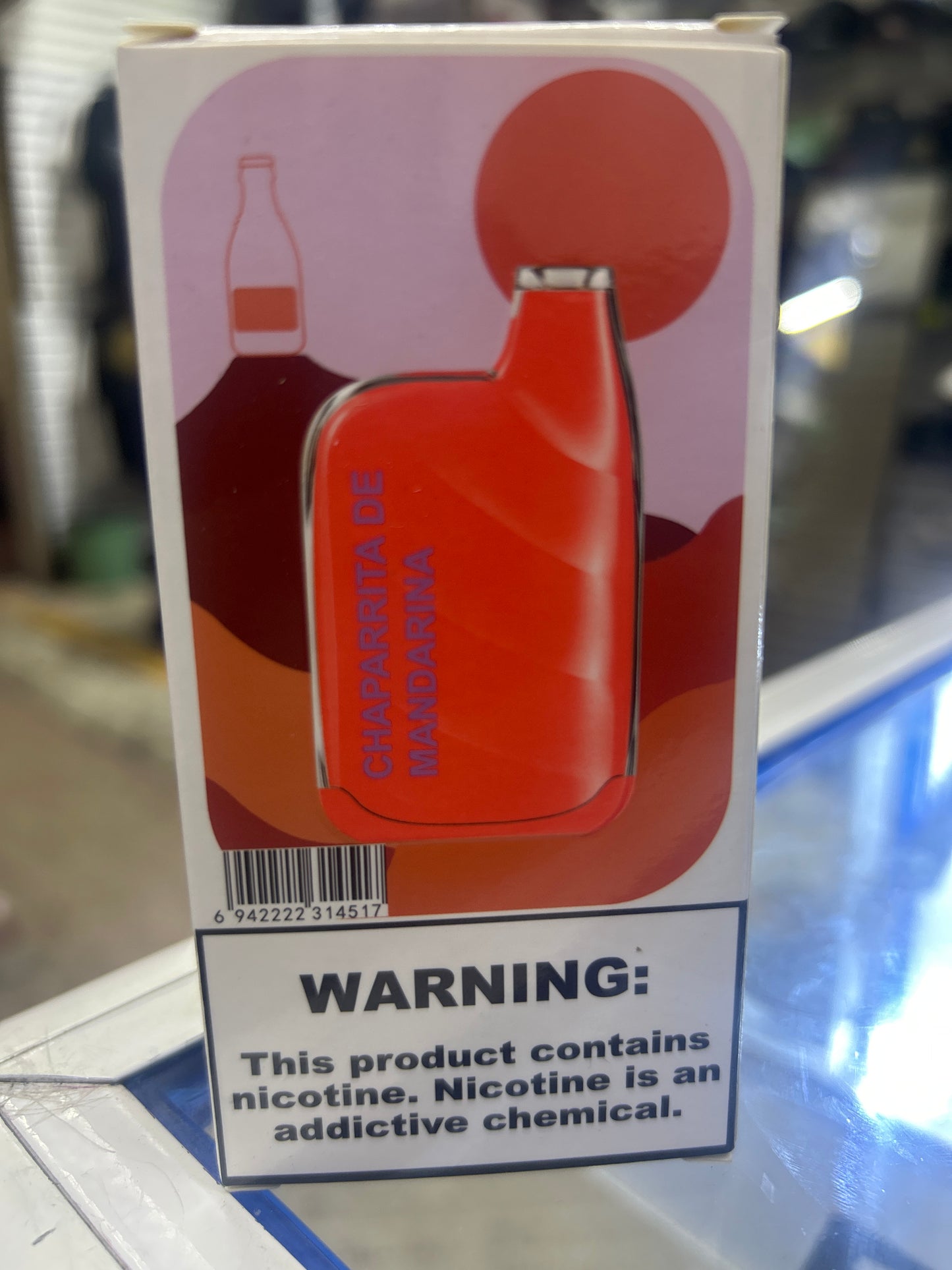 Pluma soda de mandarina