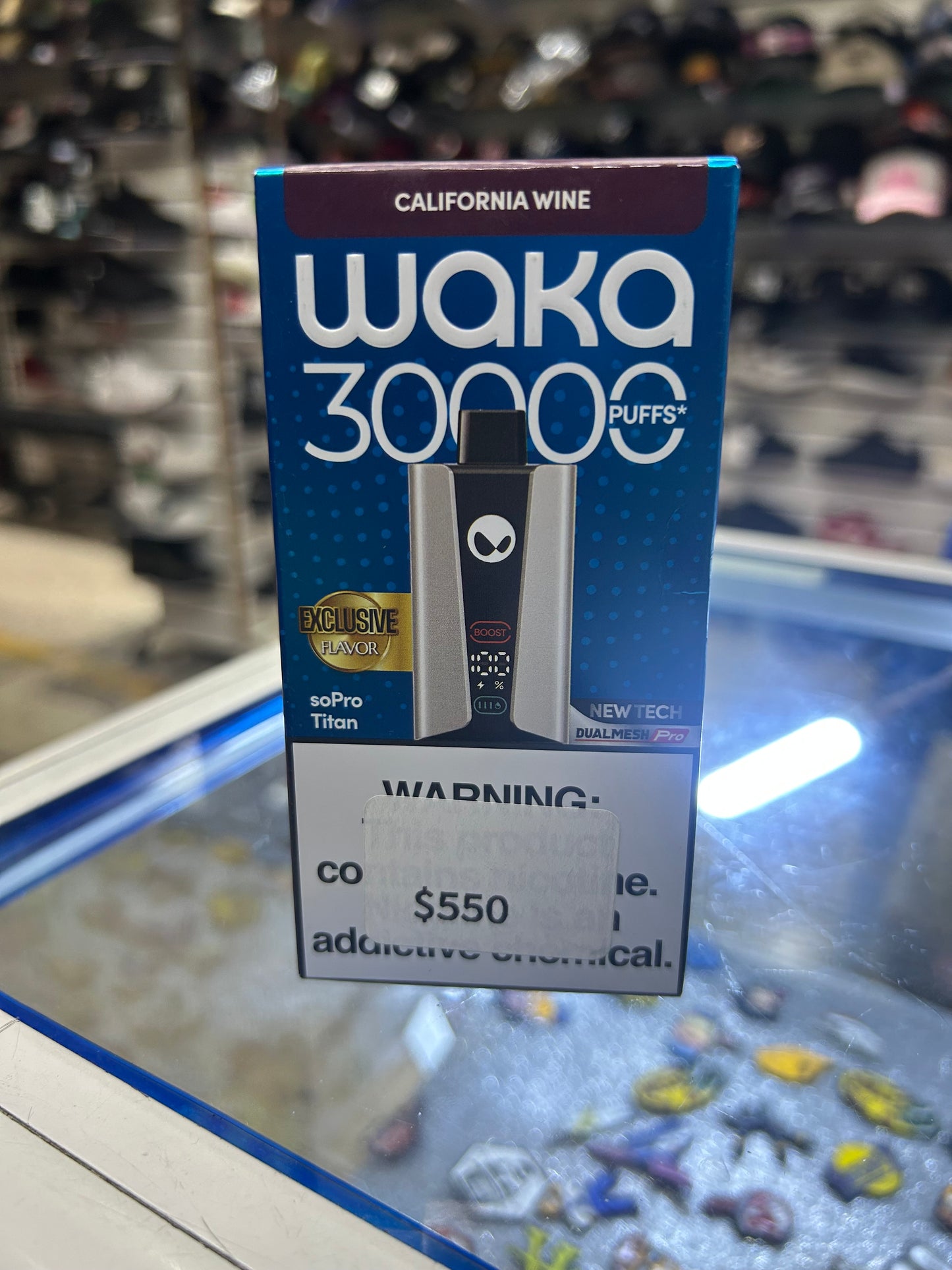 Plumón WAKA 30,000 PUFFS CALIFORNIA WINE