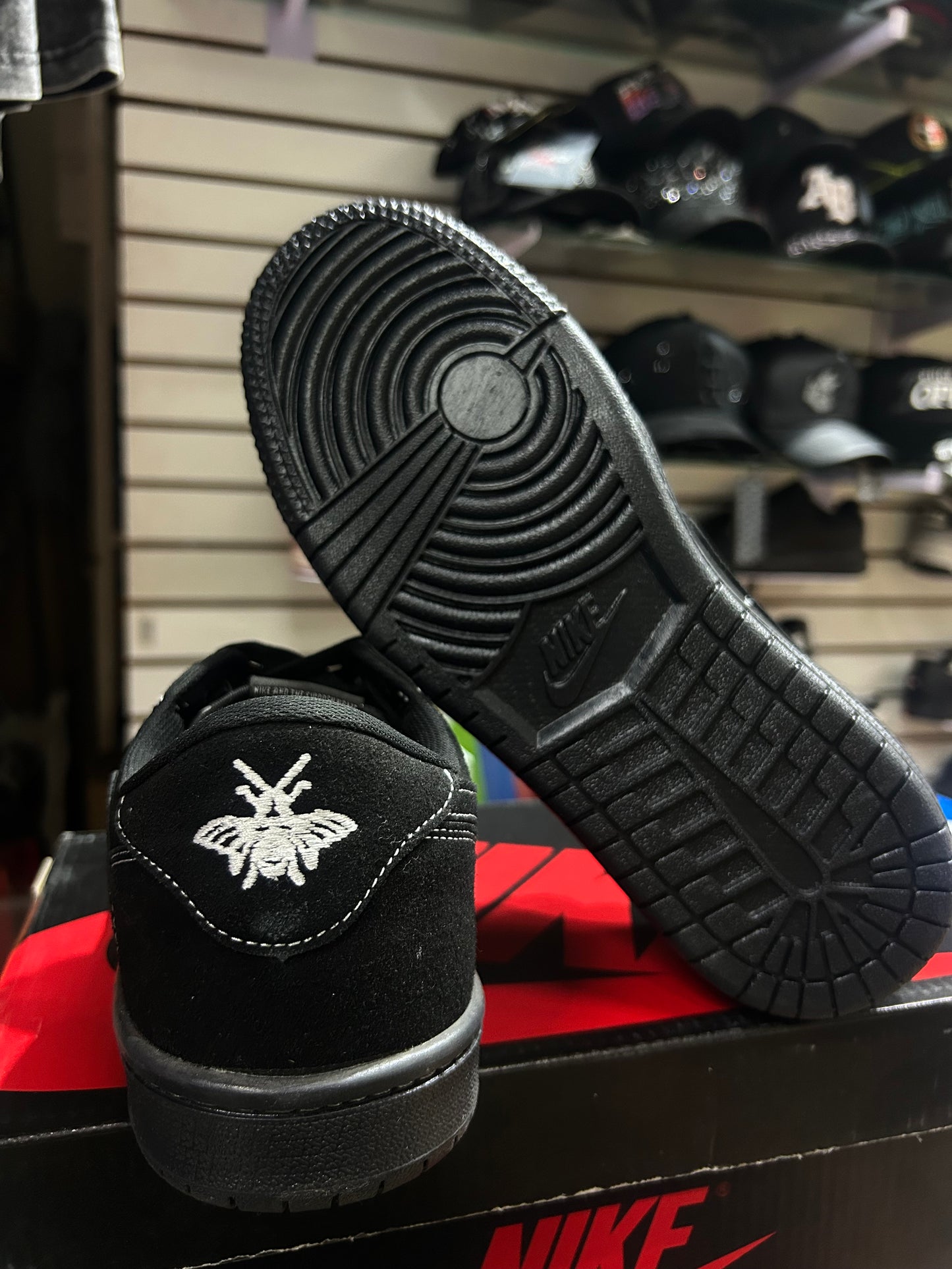 TENIS NACIONALES TIPO NIKE TRAVIS SCOOT BLACK PHANTOM