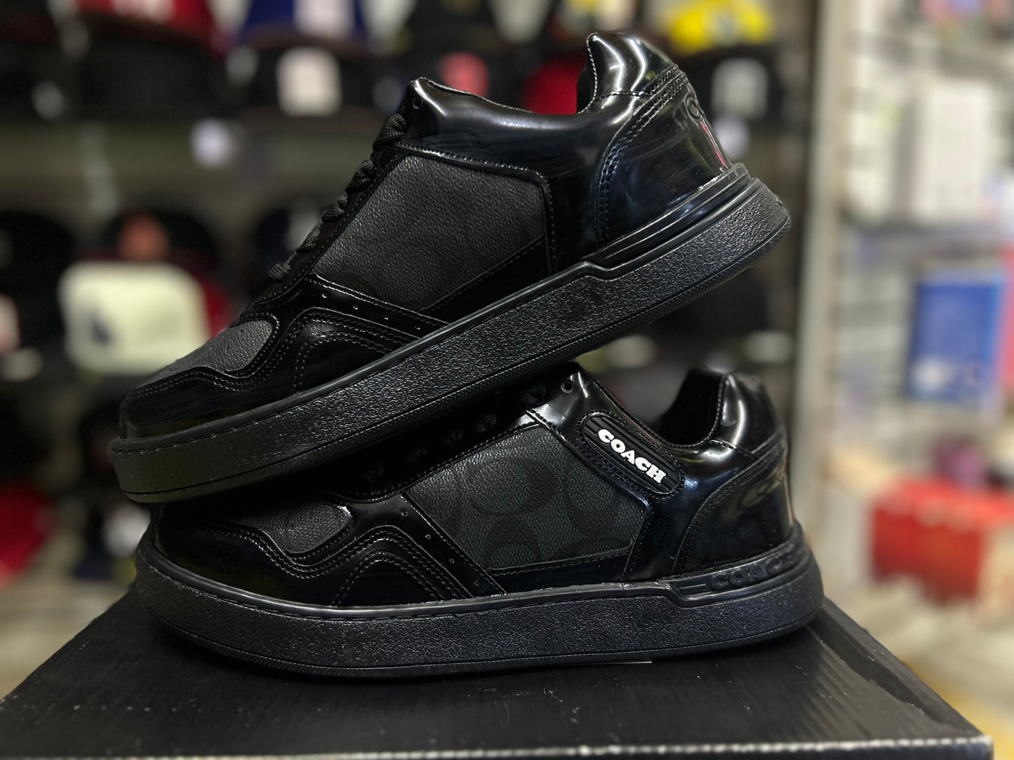 TENIS NACIONAL TIPO COACH NEGRO TOTAL