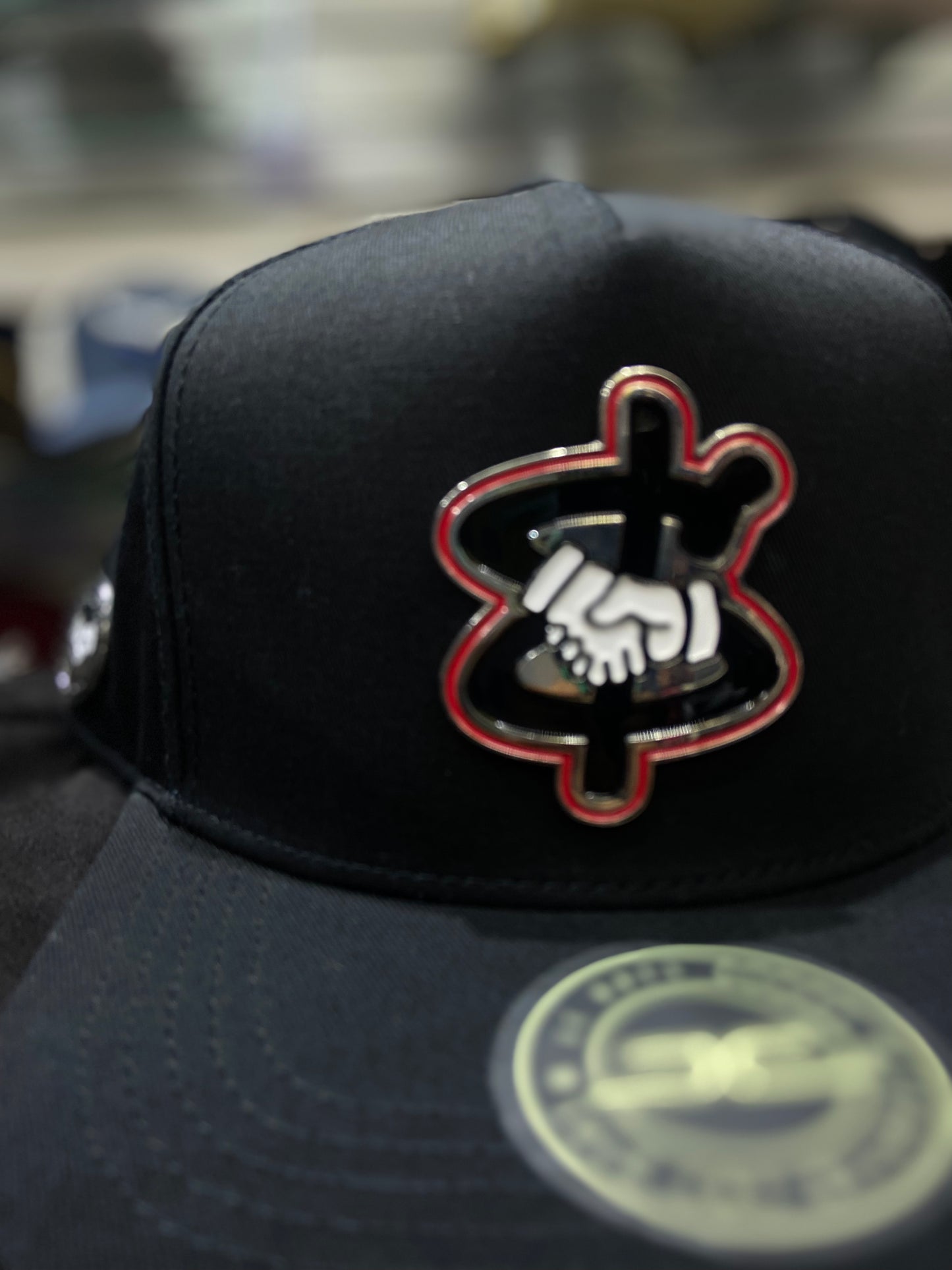 Gorra JC Hats “Business Black Red” – Elegancia y Poder en una Snapback 🔥🤝