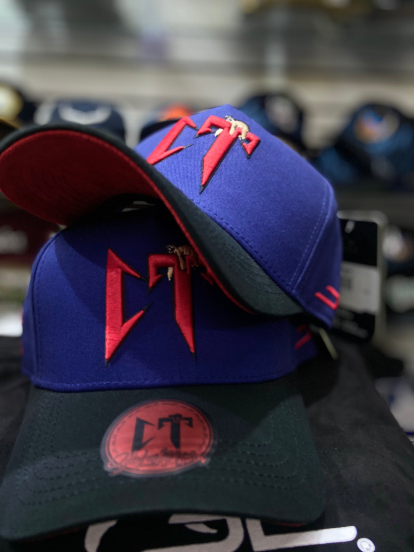 Gorra JC Hats “Corrido Tumbado CT Navy” – Puro Estilo Bélico 🔥🎶