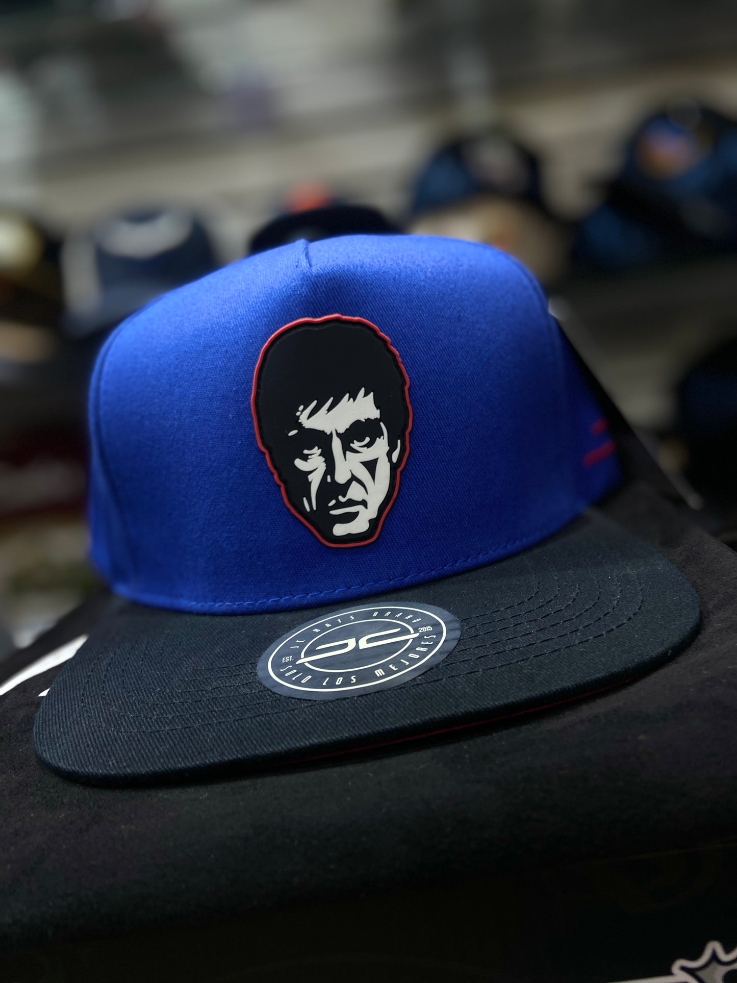 🔥 Gorra JC Hats Scarface Clásica Azul – Poder y Estilo 🔥