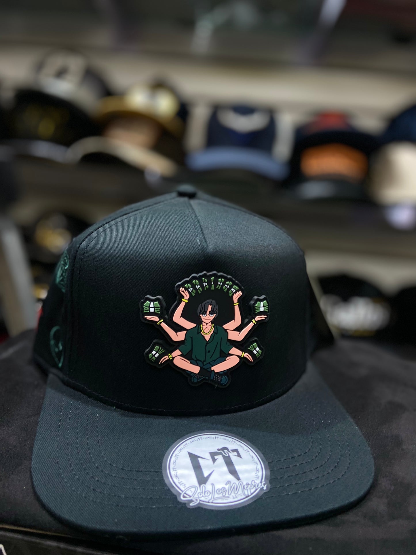 💵 Gorra JC Hats Pacas de Billetes Natanael Cano – Flow Bélico 💵