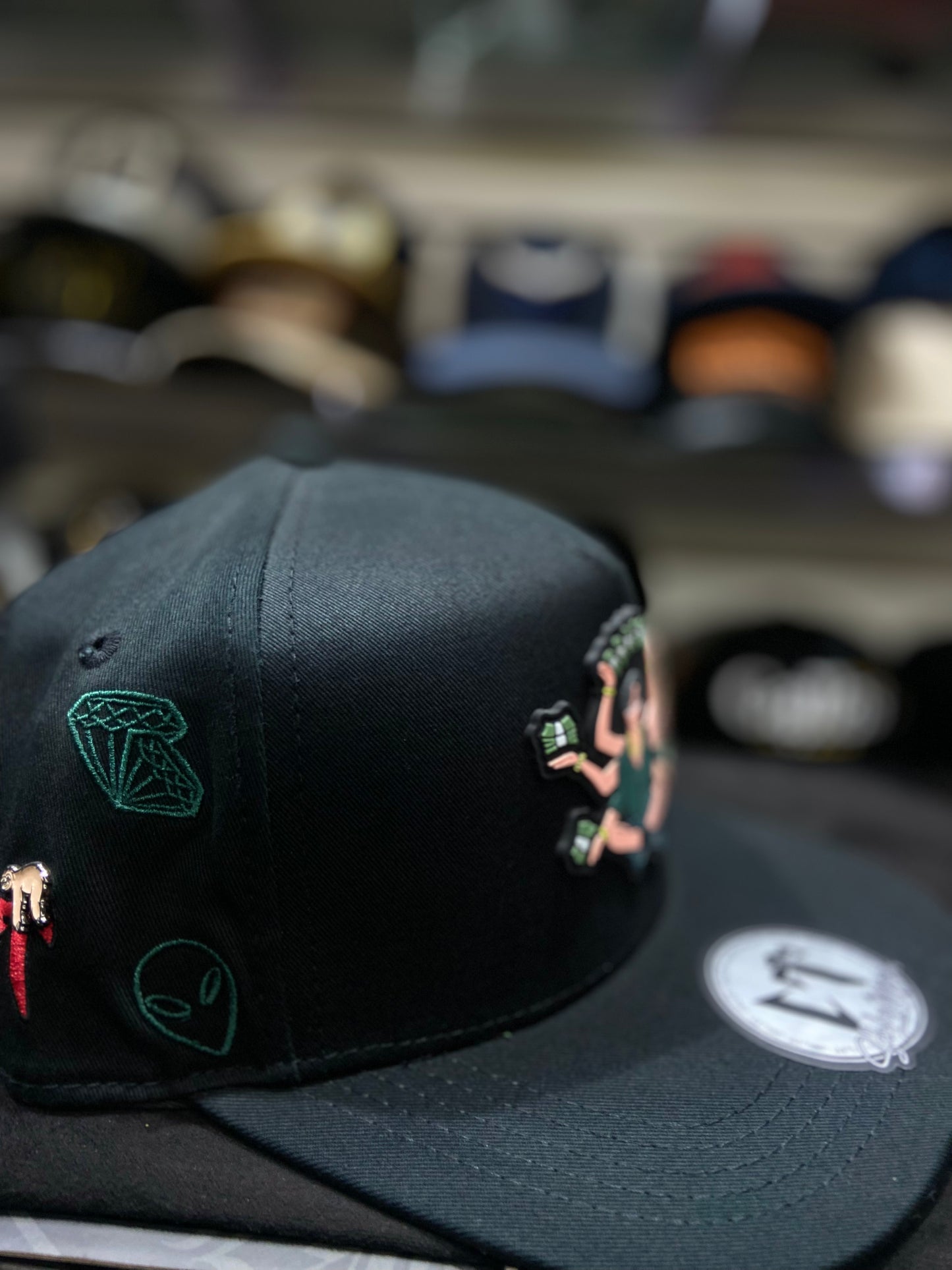 💵 Gorra JC Hats Pacas de Billetes Natanael Cano – Flow Bélico 💵