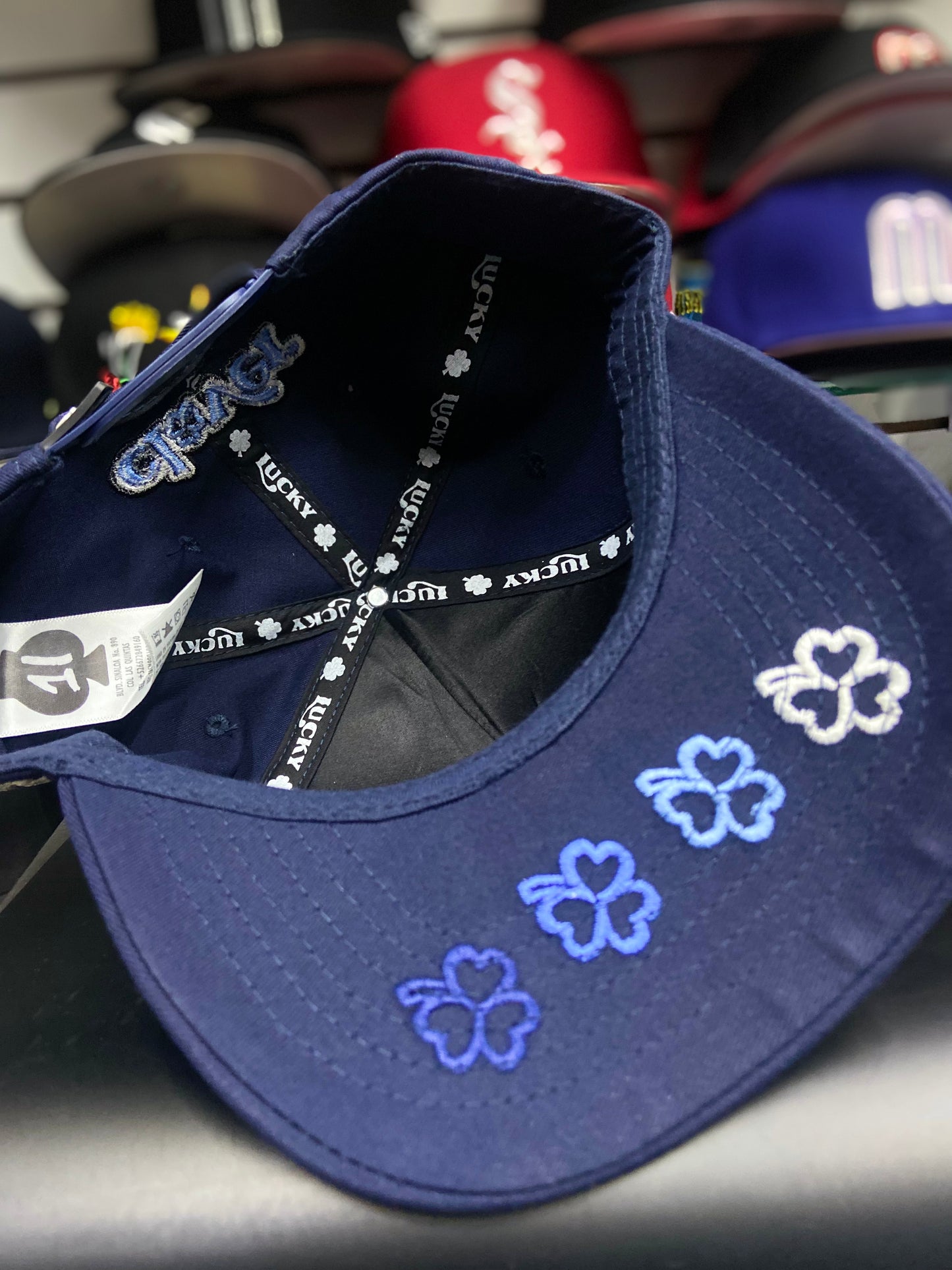 1IRON TRENDY - Modelo Clover Blu King 🍀💙👑