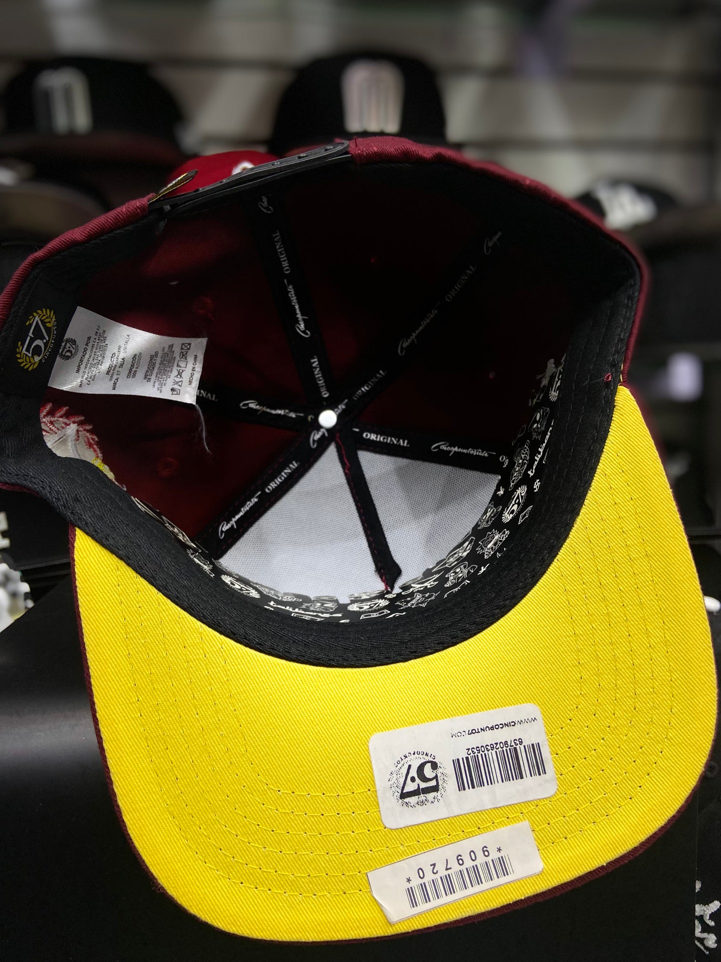 Gorra 5.7 - Modelo Sinaloa Tinta 🌅🔥🇲🇽