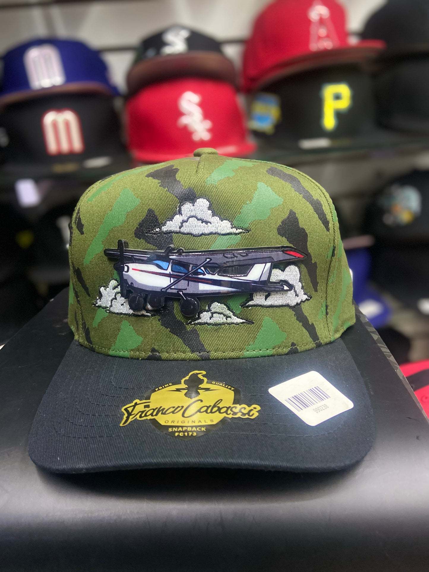 Gorra Franco Cabessi Avión Camo - Bélico el Asunto