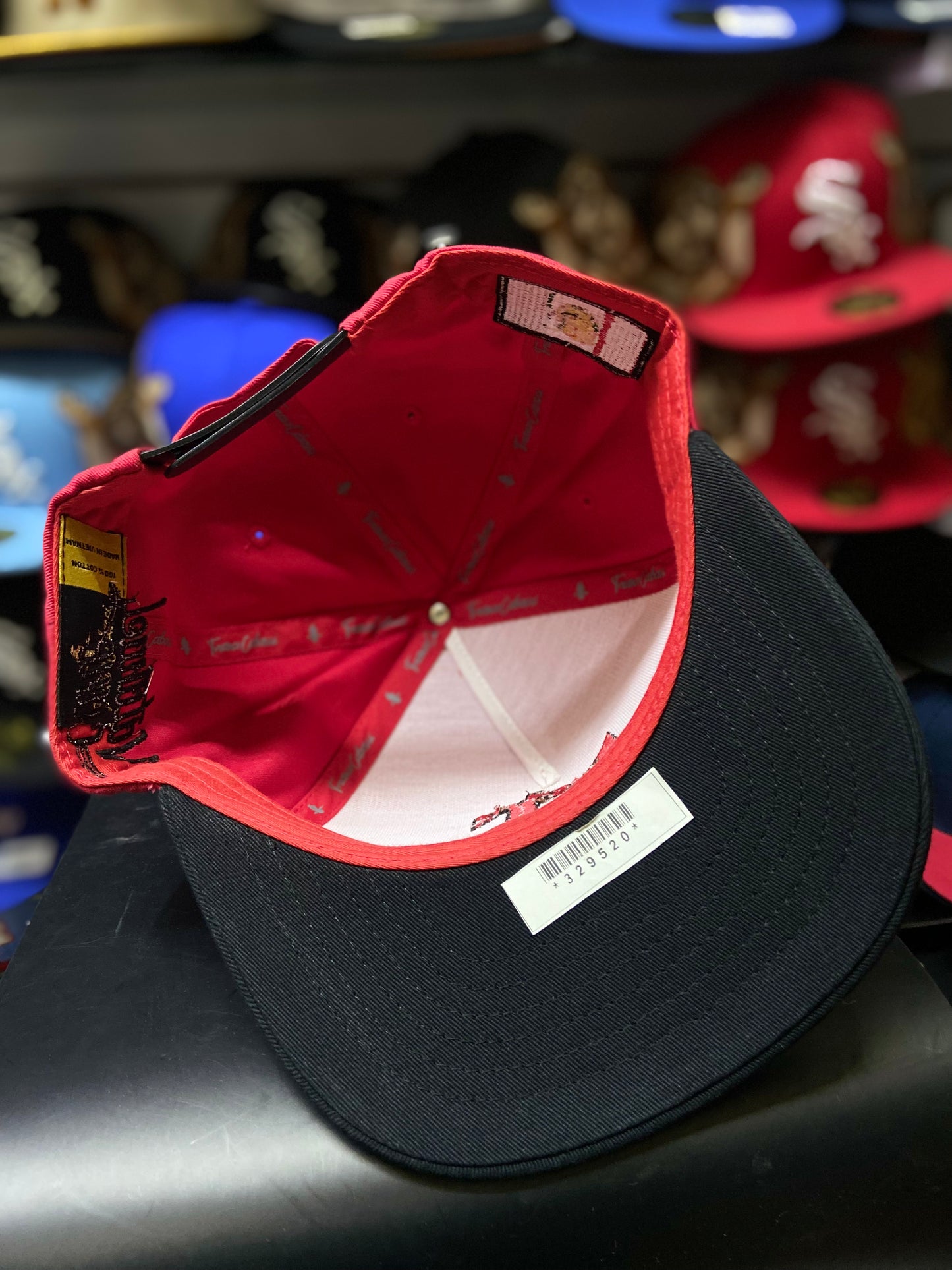 Gorra CT Roja/Negra - Marca Franco Cabassi | Bélico el Asunto