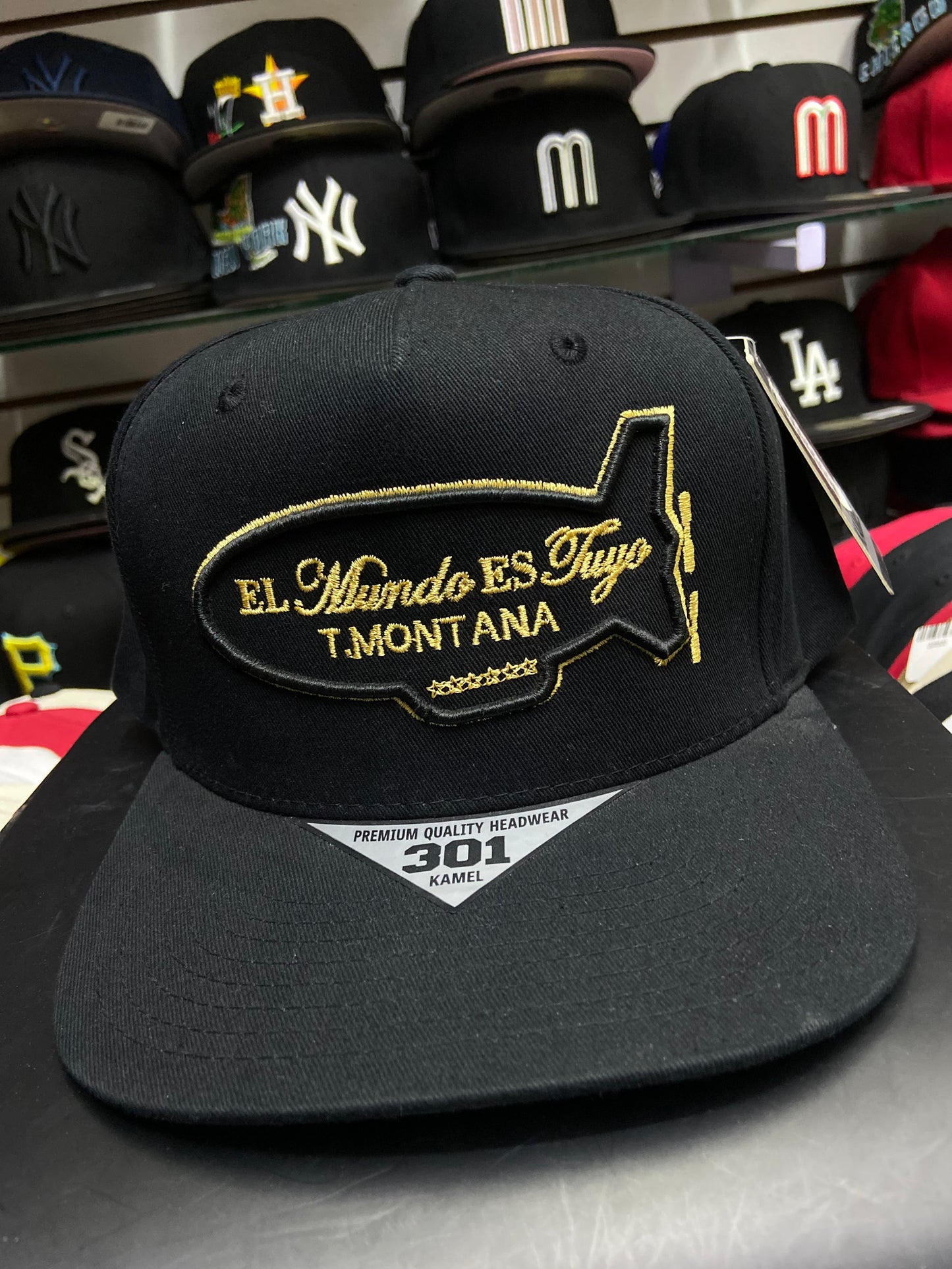 🧢 Gorra Kamel “El Mundo es Tuyo” – Estilo Legendario 🔥