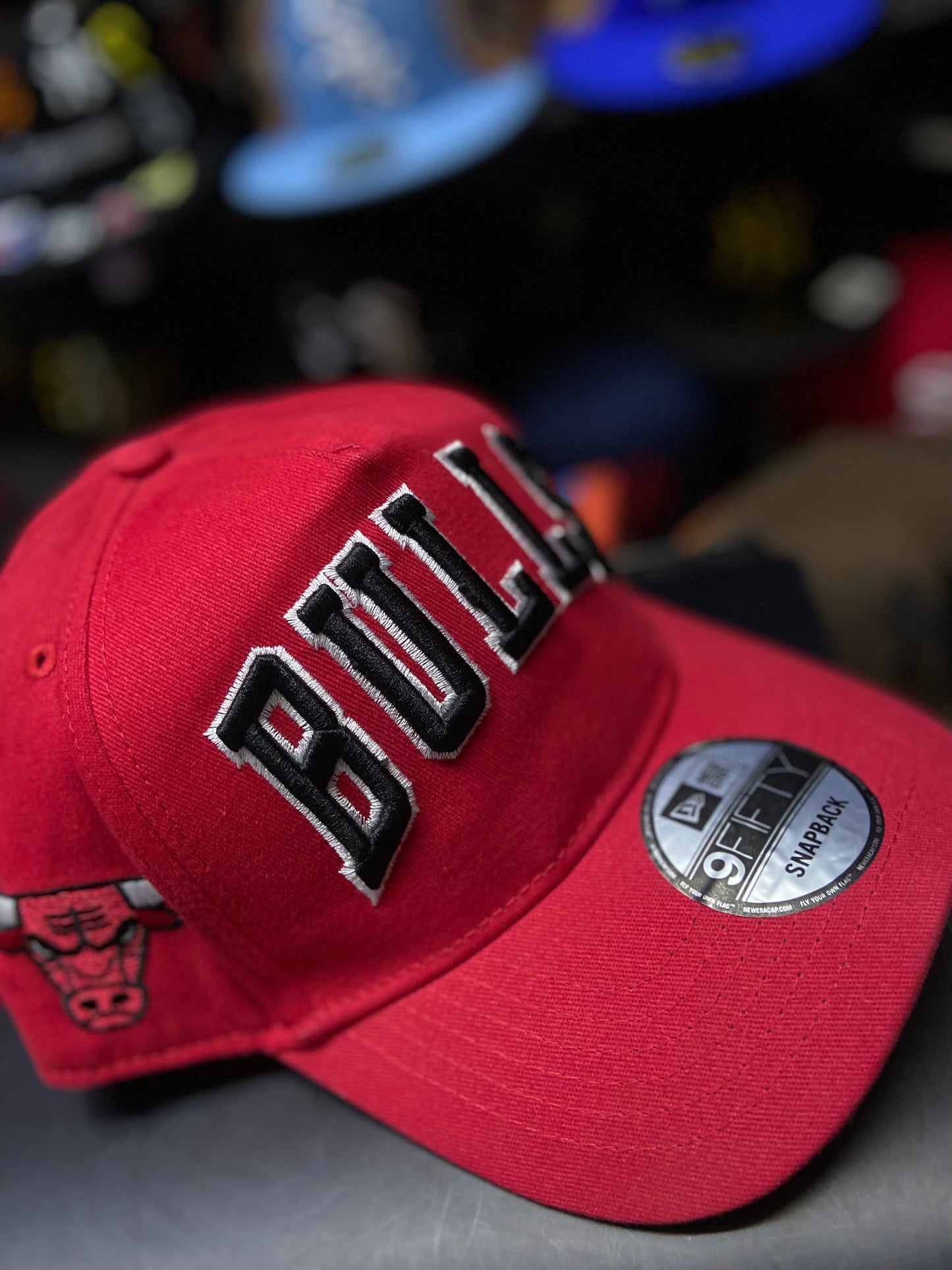 🐂🔥 Gorra 9FIFTY Snapback Chicago Bulls – Rojo/Negro 🔥