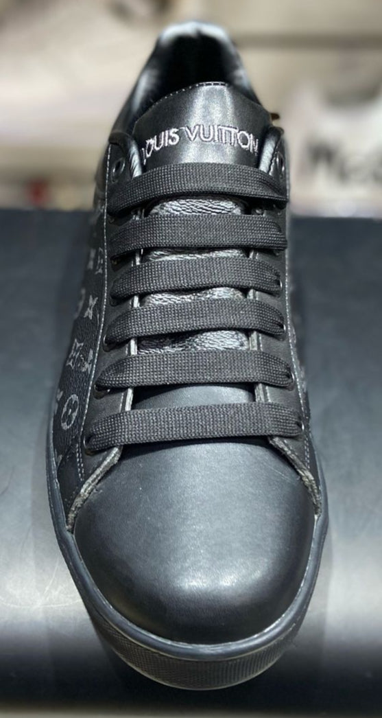 TENIS NACIONAL TIPO LOUIS VUITTON NEGRO