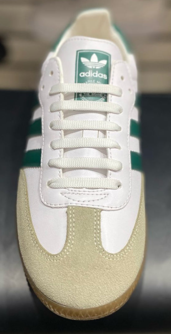 TENIS NACIONAL TIPO ADIDAS SAMBA BLANCO-VERDE