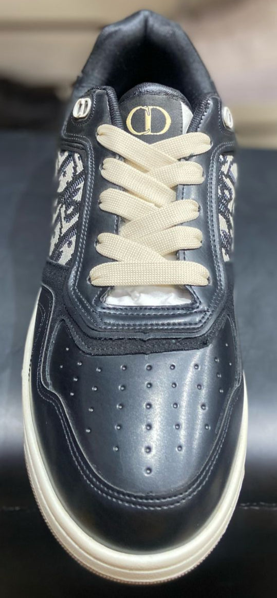 TENIS NACIONAL TIPO DIOR NEGRO LATE