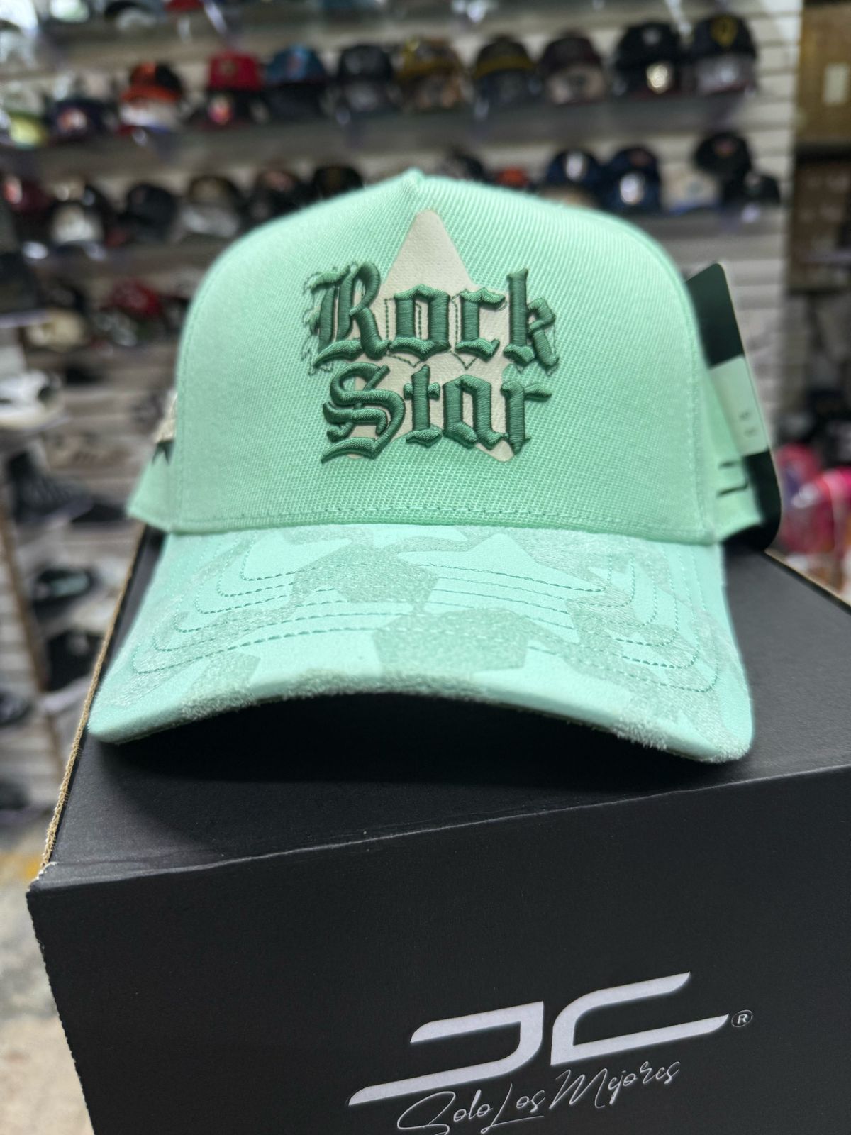 🎸 Gorra JC Hats Rockstar Mint 🎸