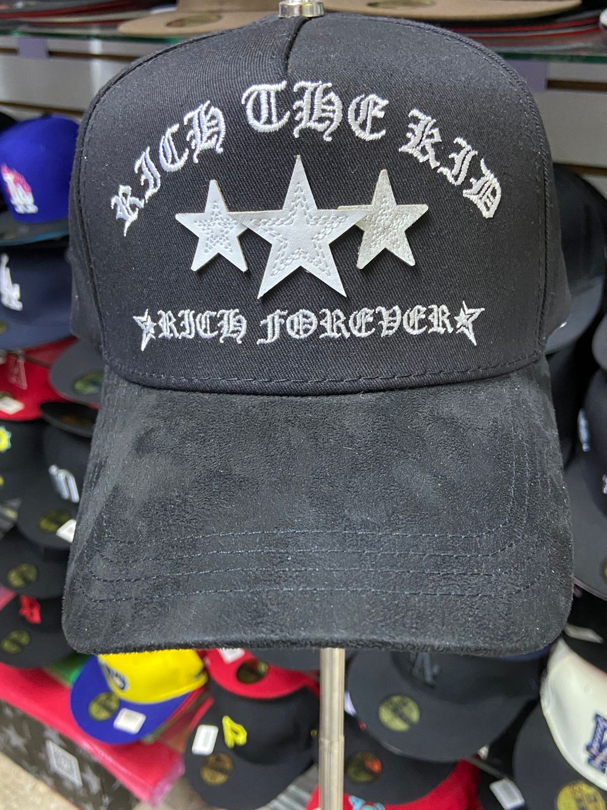 🧢 Gorra Barbas Hats x Rich the Kid – Modelo 3 Stars