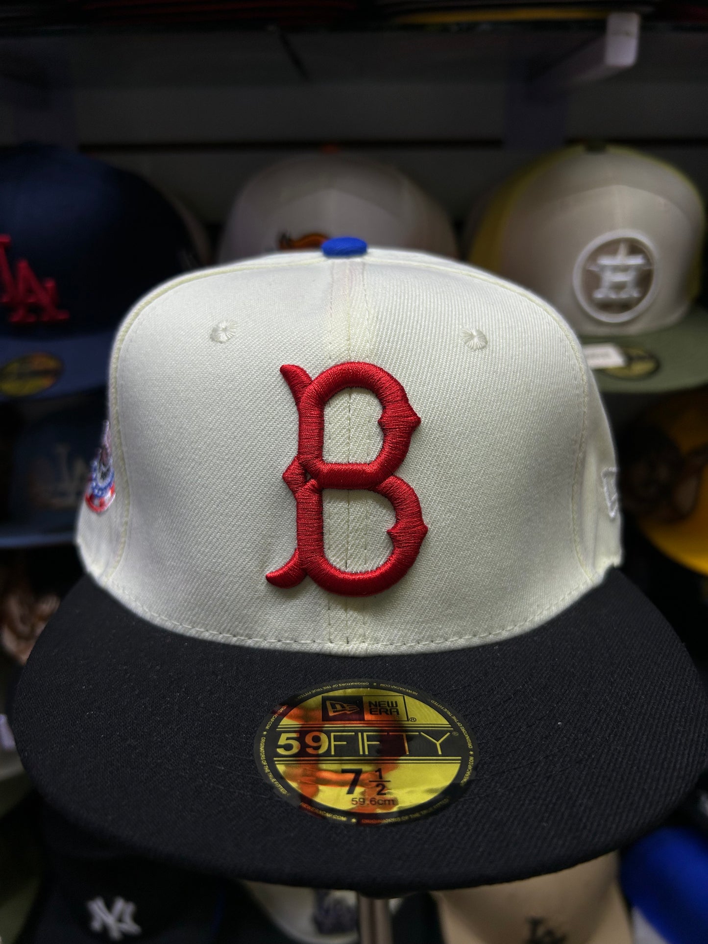 Gorra New Era 59FIFTY Brooklyn Dodgers Beige