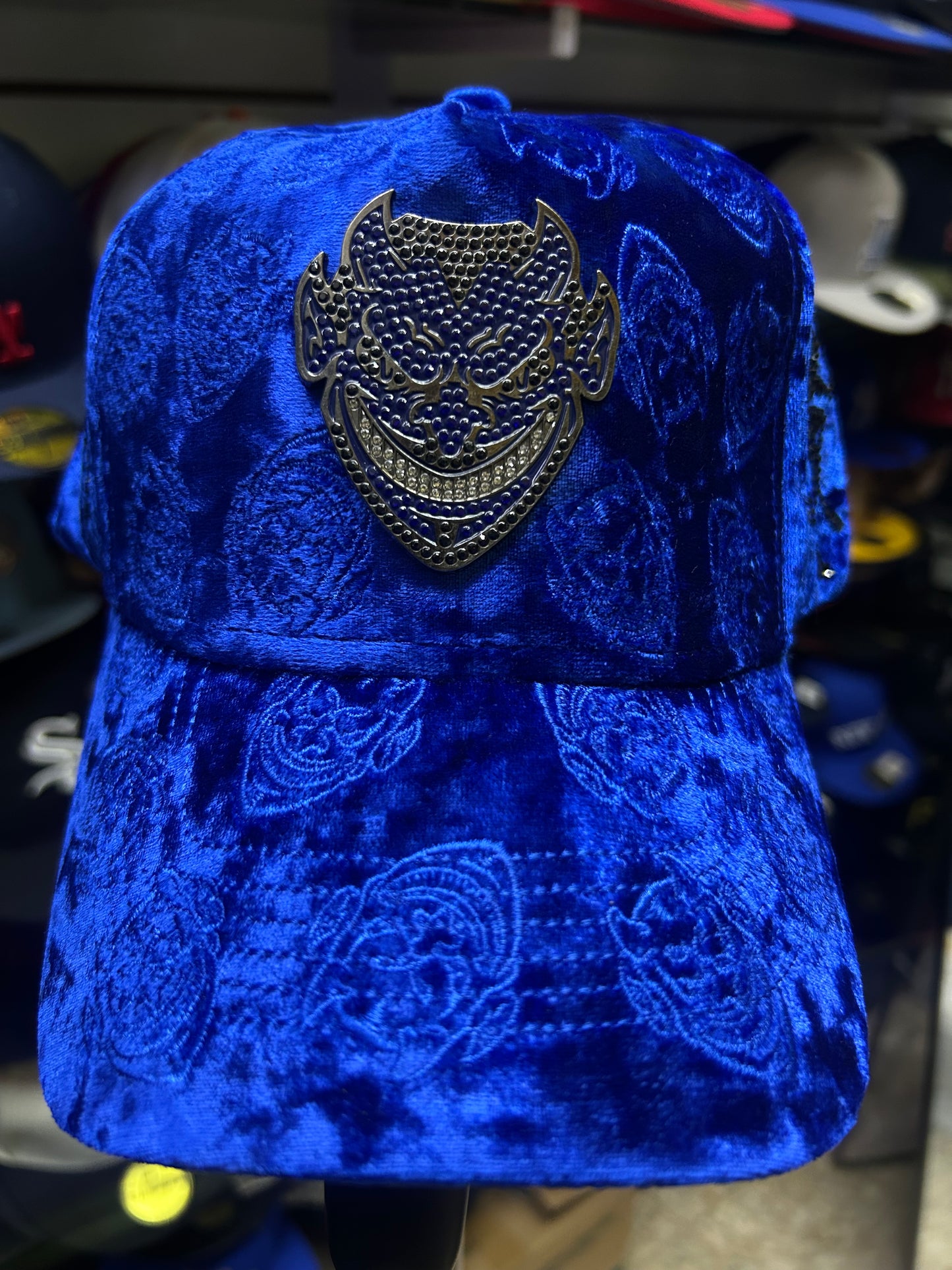 Lucifer Version 2 Azul Velvet de Chucky Hats