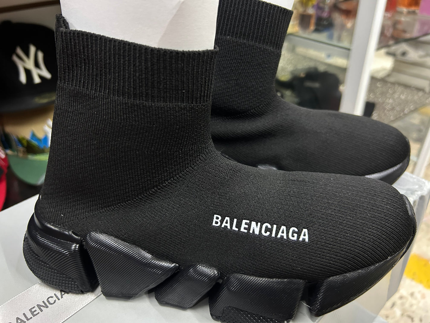 Tenis tipo Balenciaga negro total