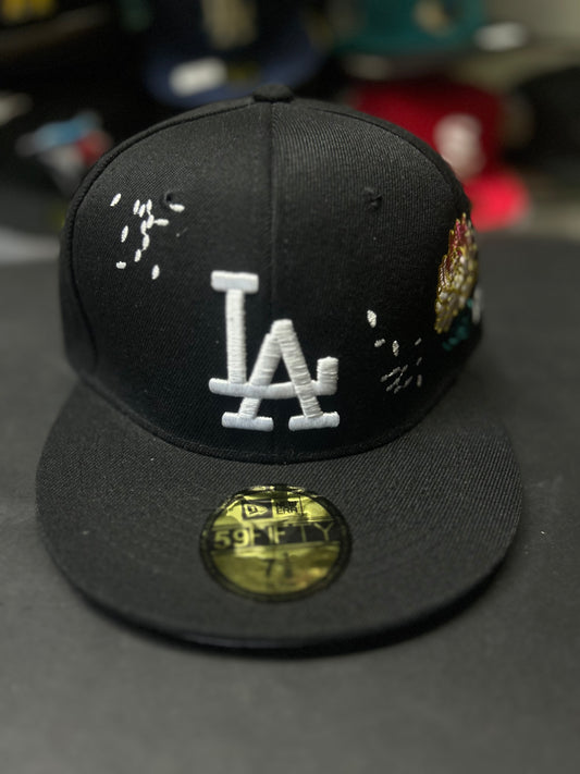 GORRA 59FIFTY MODELO LOS ÁNGELES ROSAS