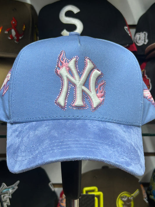 DREMAER HATS NY FLAMES BABY BLUE