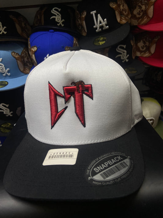 Gorra CT Blanca - Marca Snapback | Bélico el Asunto