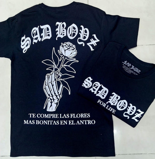 Playera sadboyz te compré las flores 2