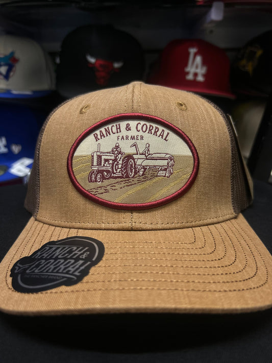 Gorra Ranch corral farmer