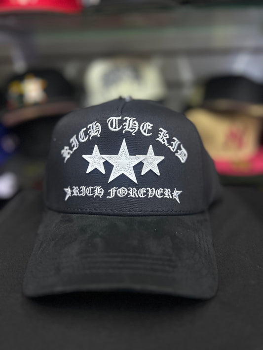 🧢 Gorra Barbas Hats x Rich the Kid – Modelo 3 Stars