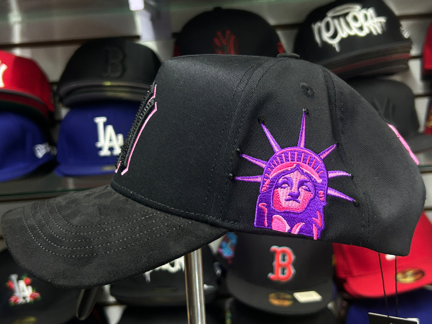 Big Boss NY Crystal Pink Kevin Hats