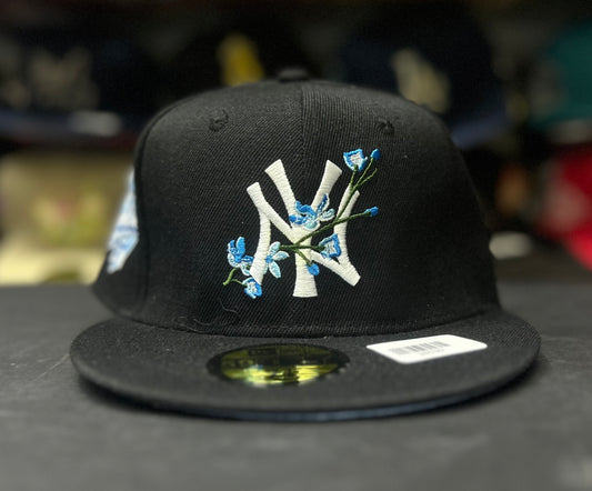 Gorra 59Fifty MLB New York Yankees- Flores azules